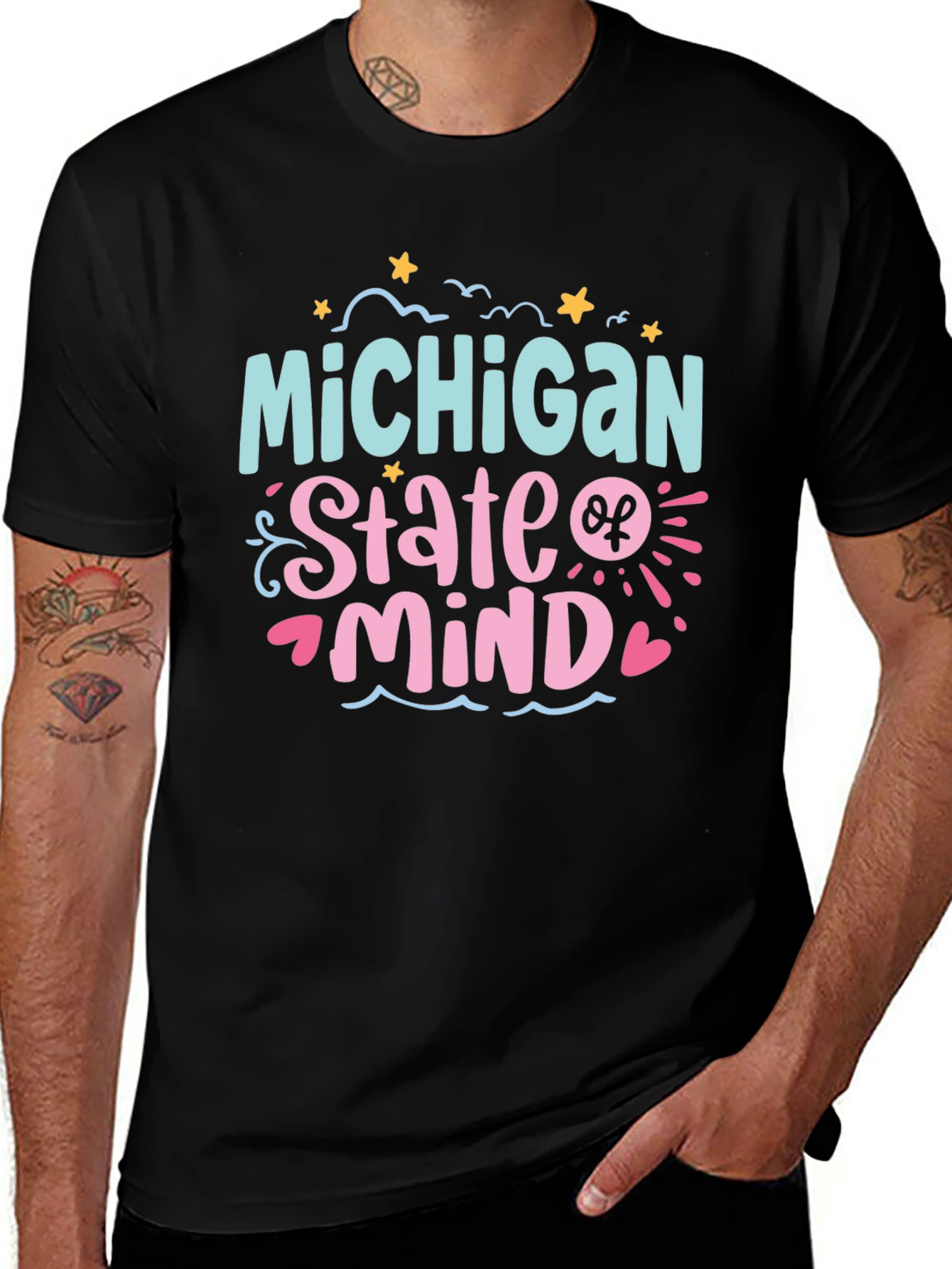 Michigan State of Mind Graphic Tee