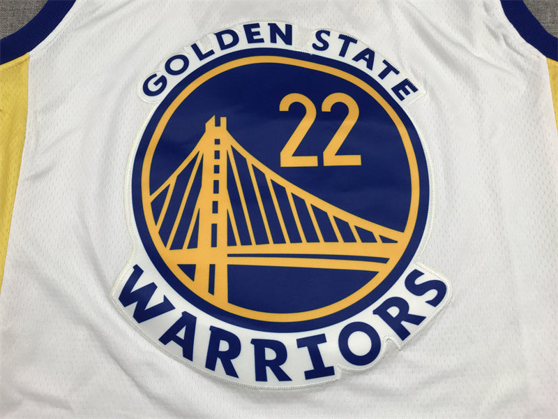 Men's Golden State Warriors Andrew Wiggins #22 White Player Jerseys