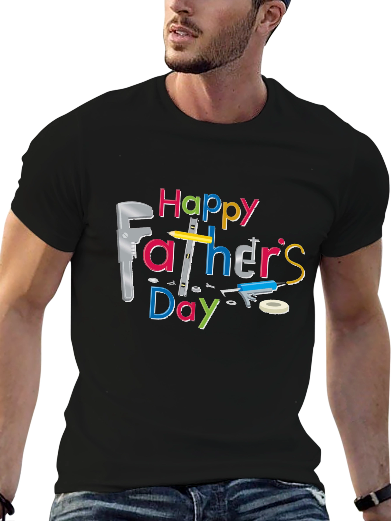 Happy Fathers Day Graphic T-Shirt