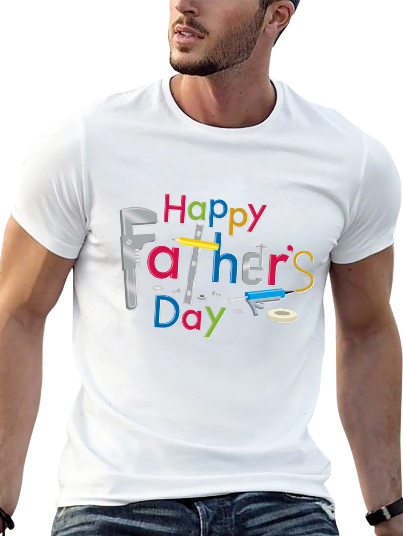 Happy Fathers Day Graphic T-Shirt