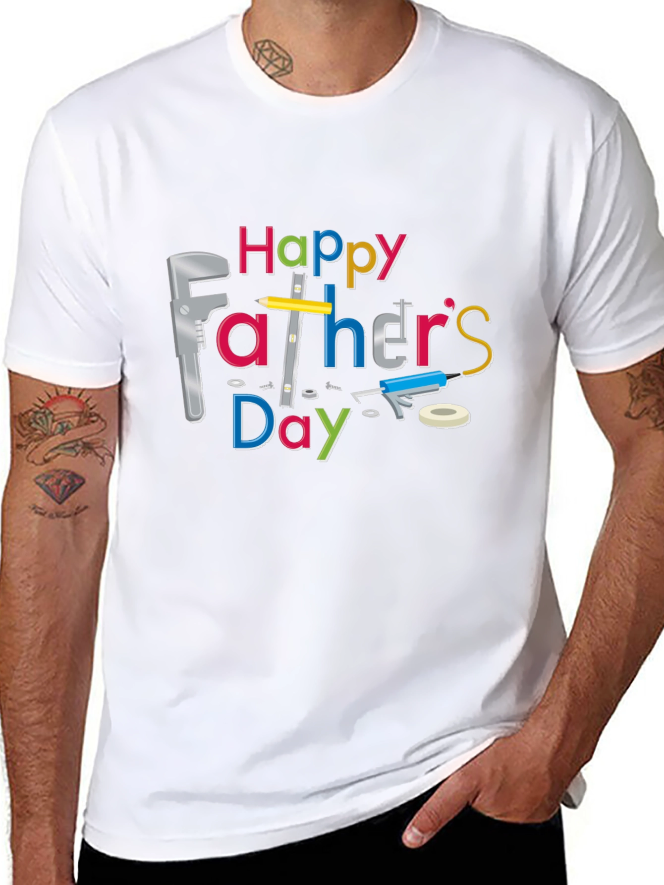 Happy Fathers Day Graphic T-Shirt
