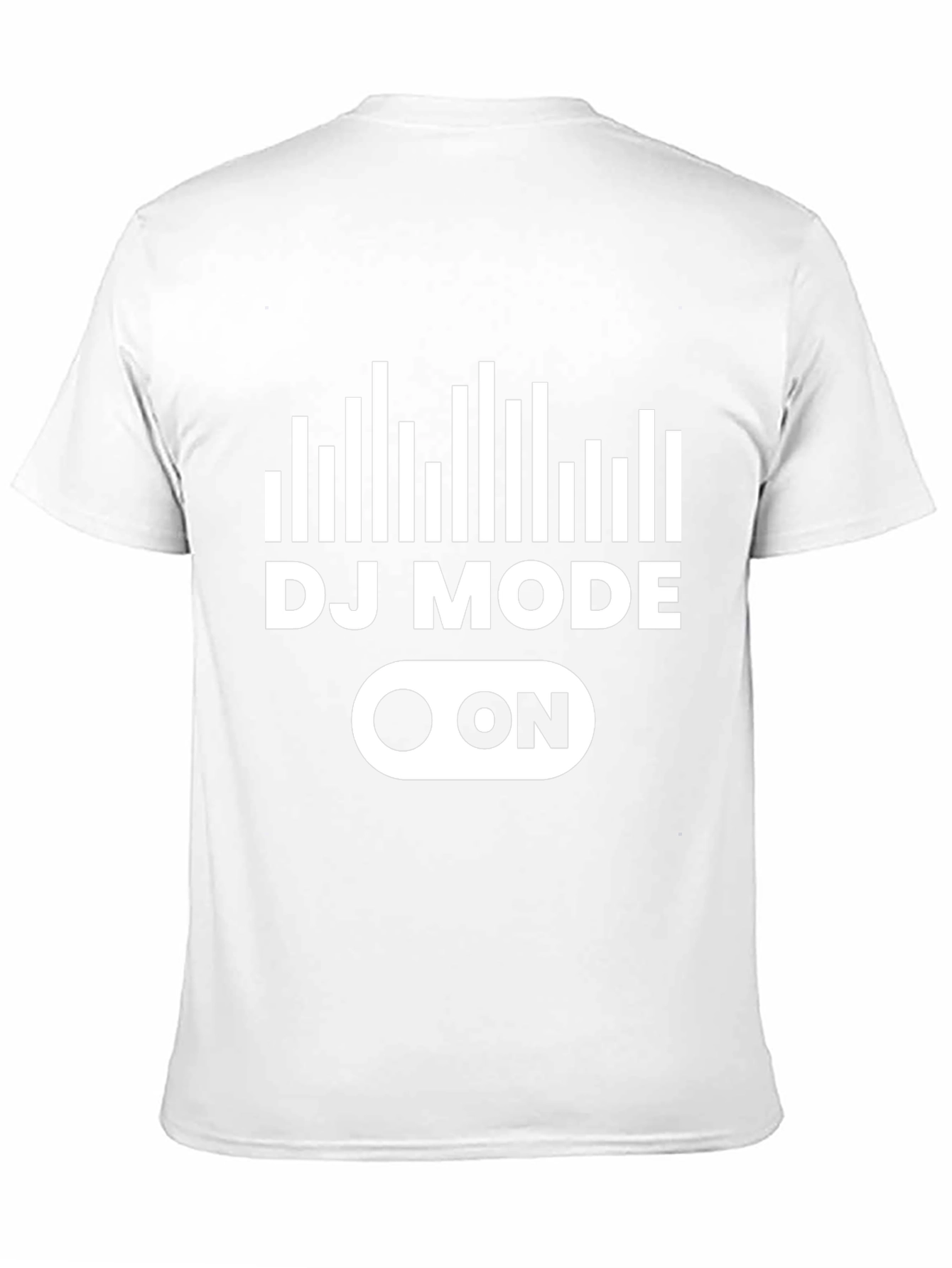 DJ Mode On T-Shirt - Black Graphic Tee