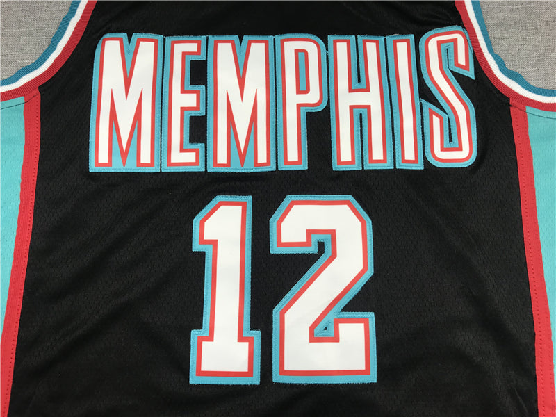 Men's Memphis Grizzlies Ja Morant #12 Black Classics Swingman Jerseys