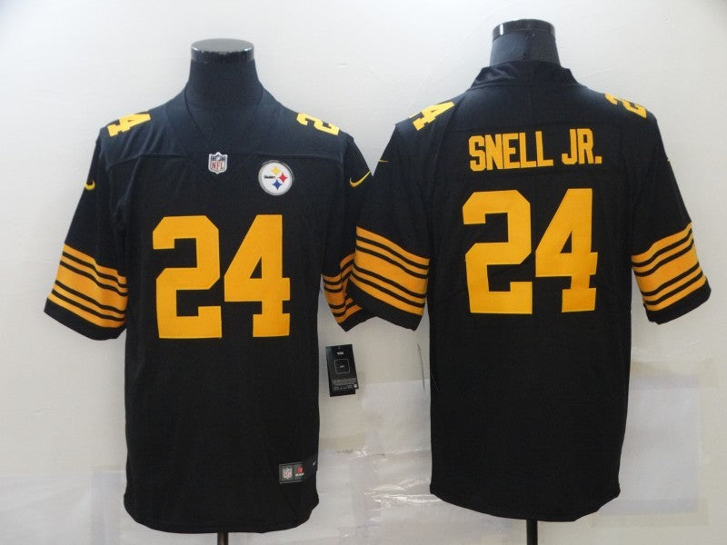 Men's Pittsburgh Steelers Benny Snell Jr. #24 Black Alternate Legend Jerseys