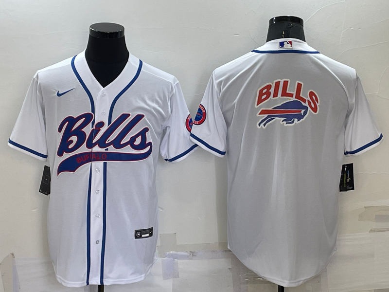 Men's Buffalo Bills White Game Jerseys