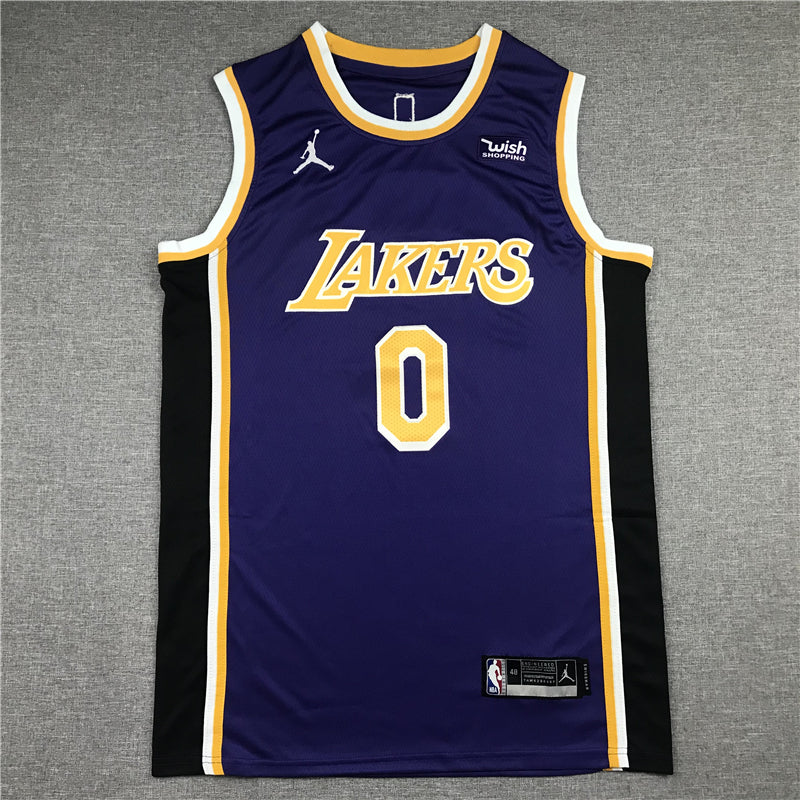 Men's Los Angeles Lakers Russell Westbrook Purple 2020/21 Swingman Player Jerseys