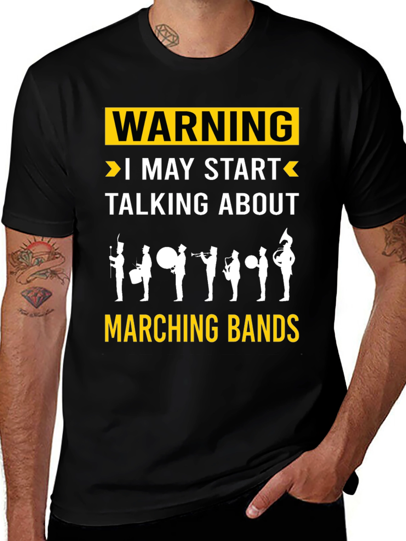 Warning Marching Band T-Shirt