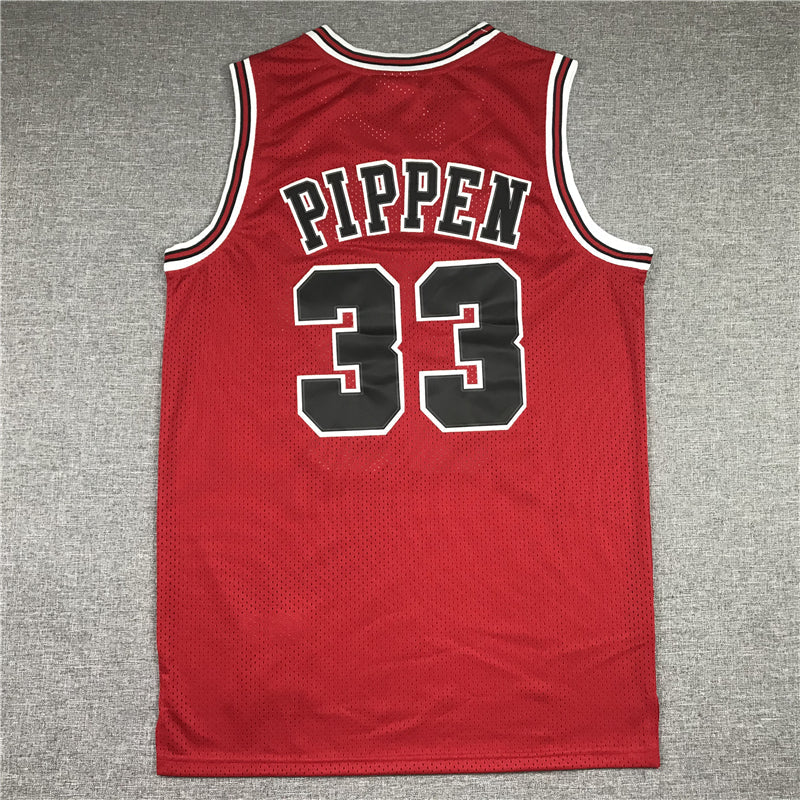 Men's Chicago Bulls Scottie Pippen Red 1997-98 Hardwood Classics Swingman Jerseys