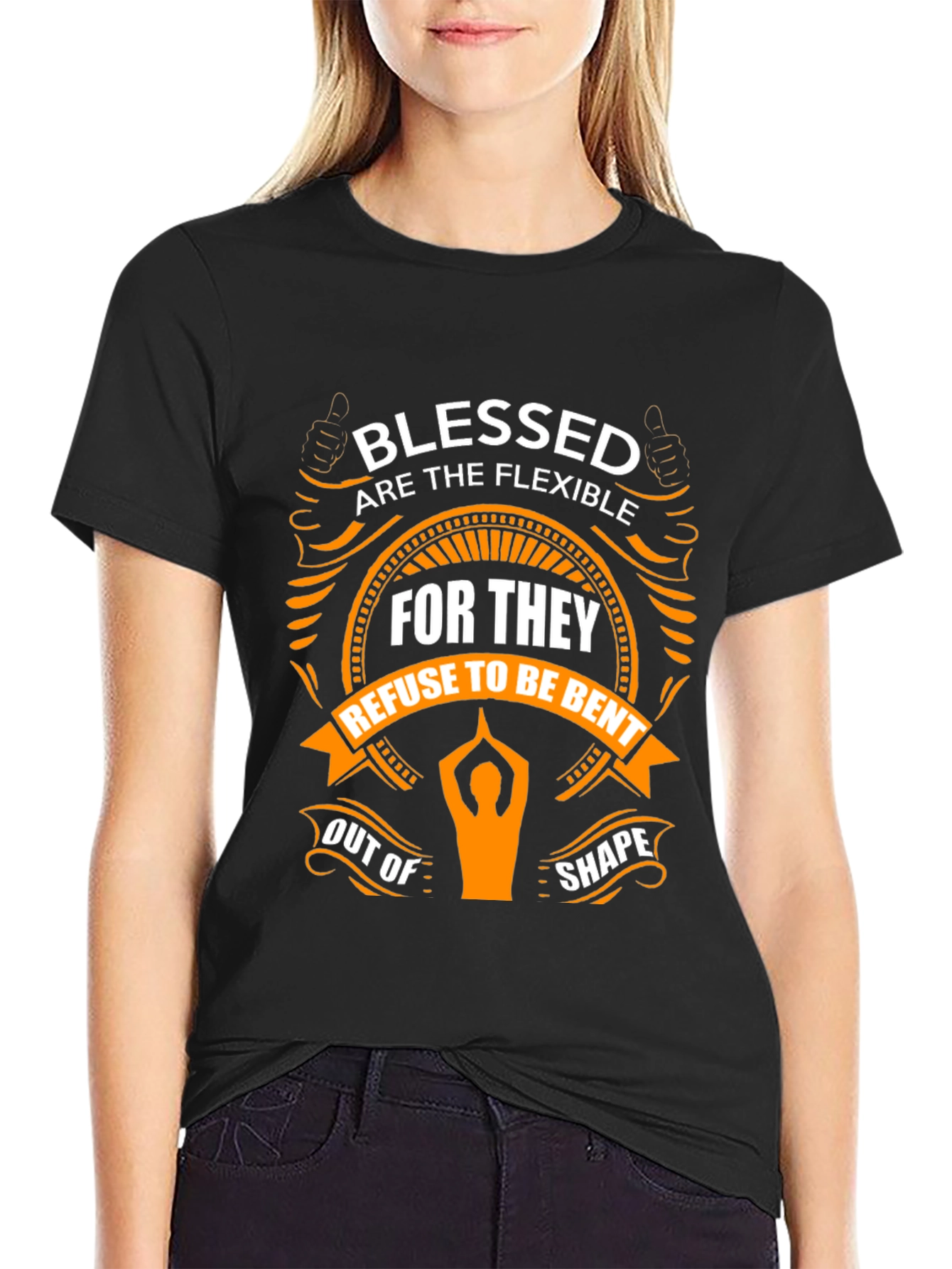 Blessed Flexible Yoga Graphic Tee