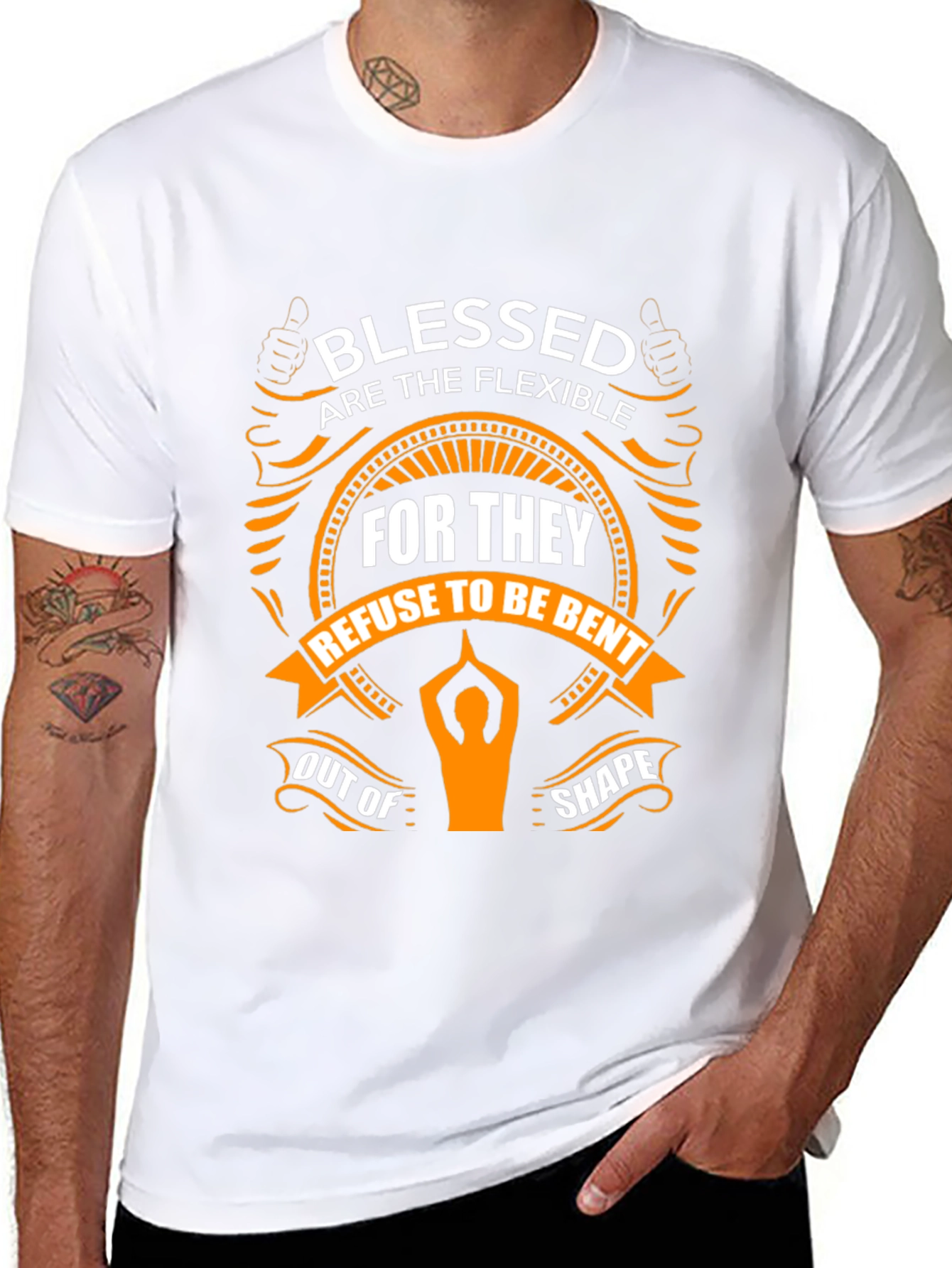 Blessed Flexible Yoga Graphic Tee