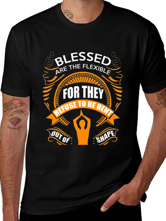 Blessed Flexible Yoga Graphic Tee