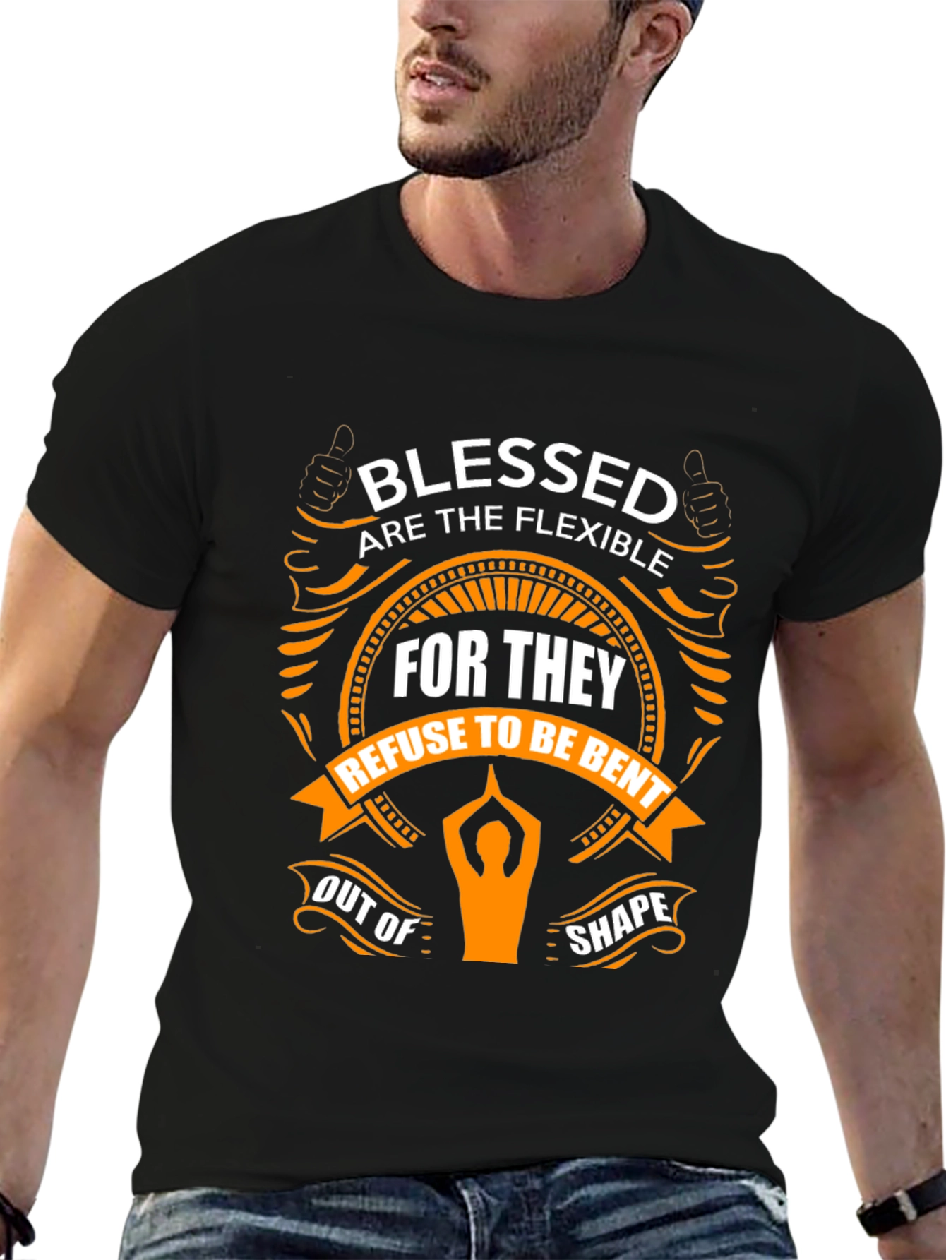 Blessed Flexible Yoga Graphic Tee