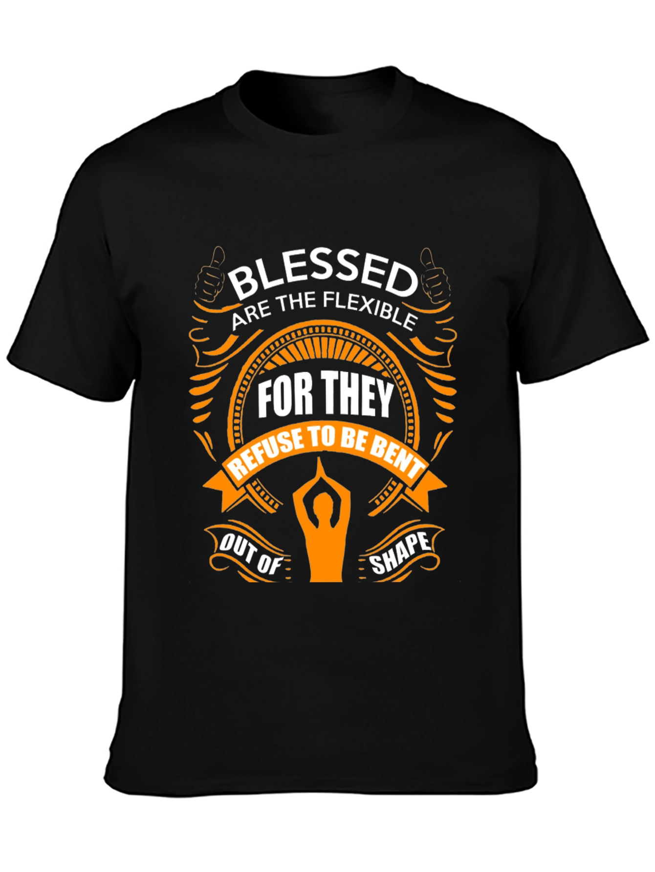 Blessed Flexible Yoga Graphic Tee