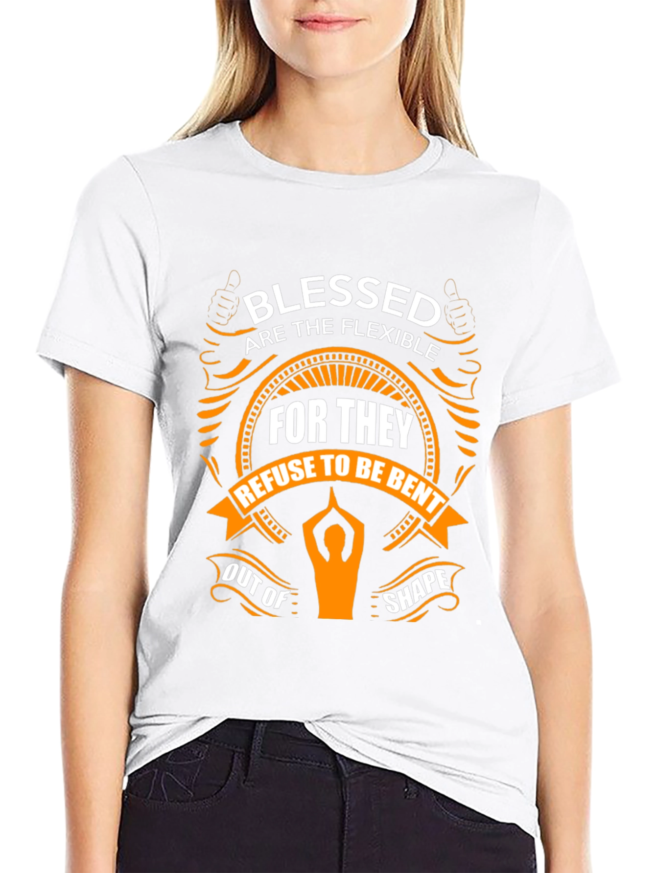 Blessed Flexible Yoga Graphic Tee