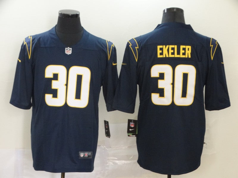 Men's Los Angeles Chargers Austin Ekeler #30 Navy Alternate Game Jerseys