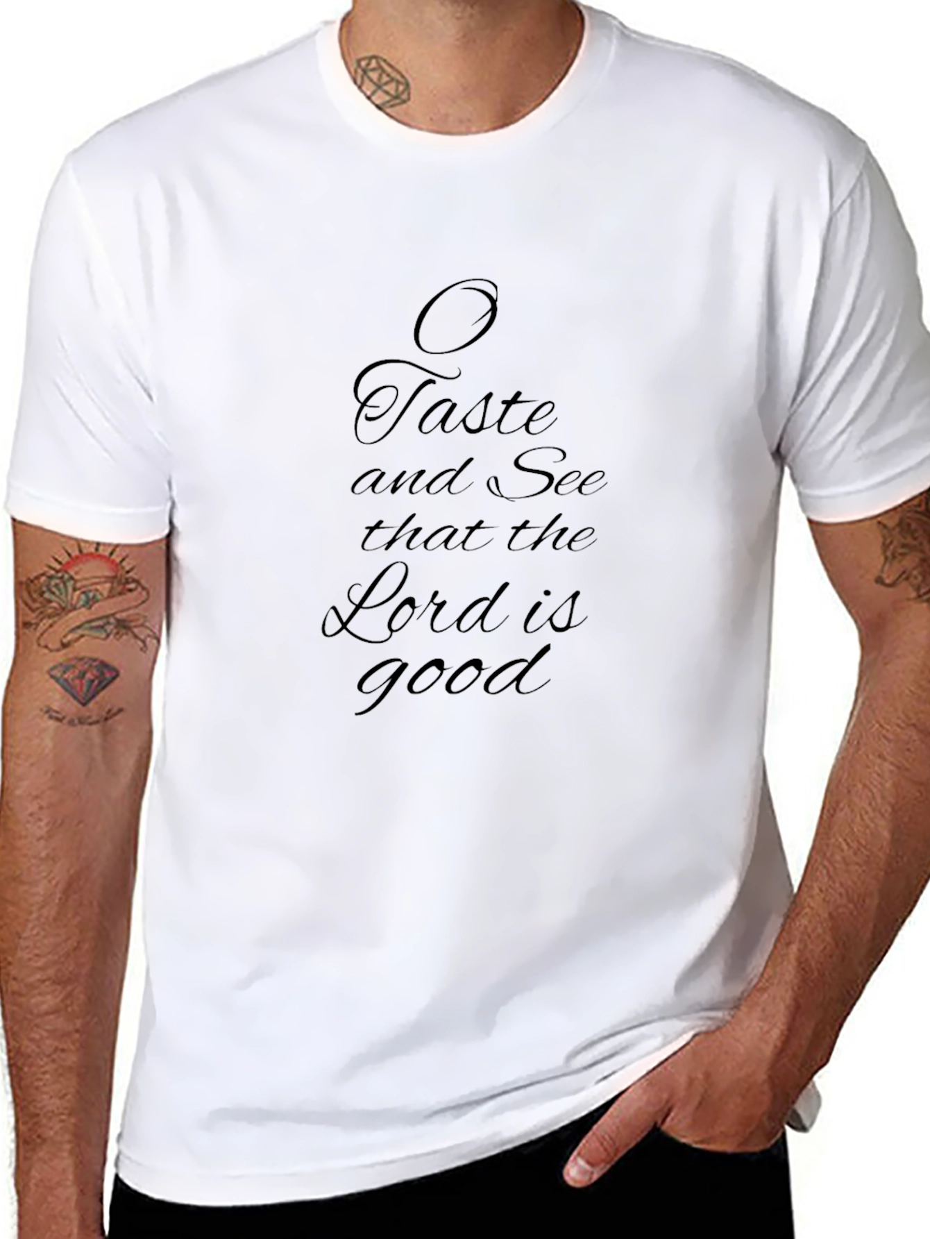 O Taste and See T-Shirt - Christian Apparel