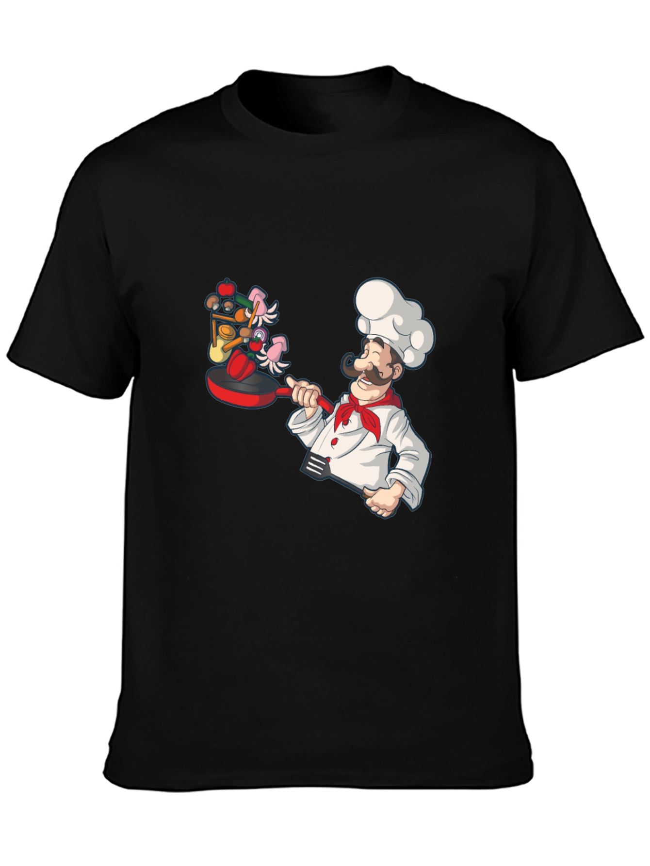 Chef Cooking Graphic T-Shirt Novelty Tee
