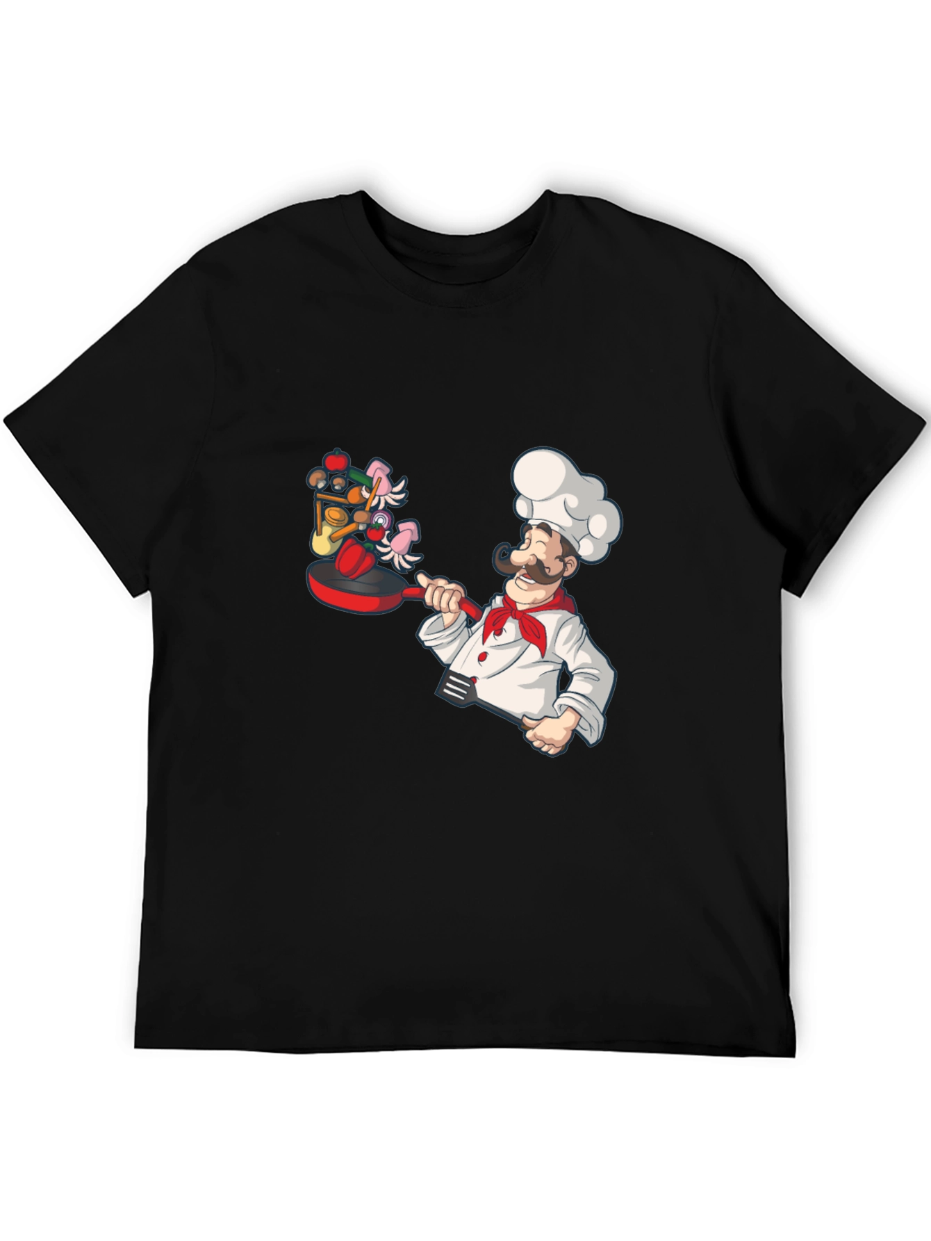 Chef Cooking Graphic T-Shirt Novelty Tee
