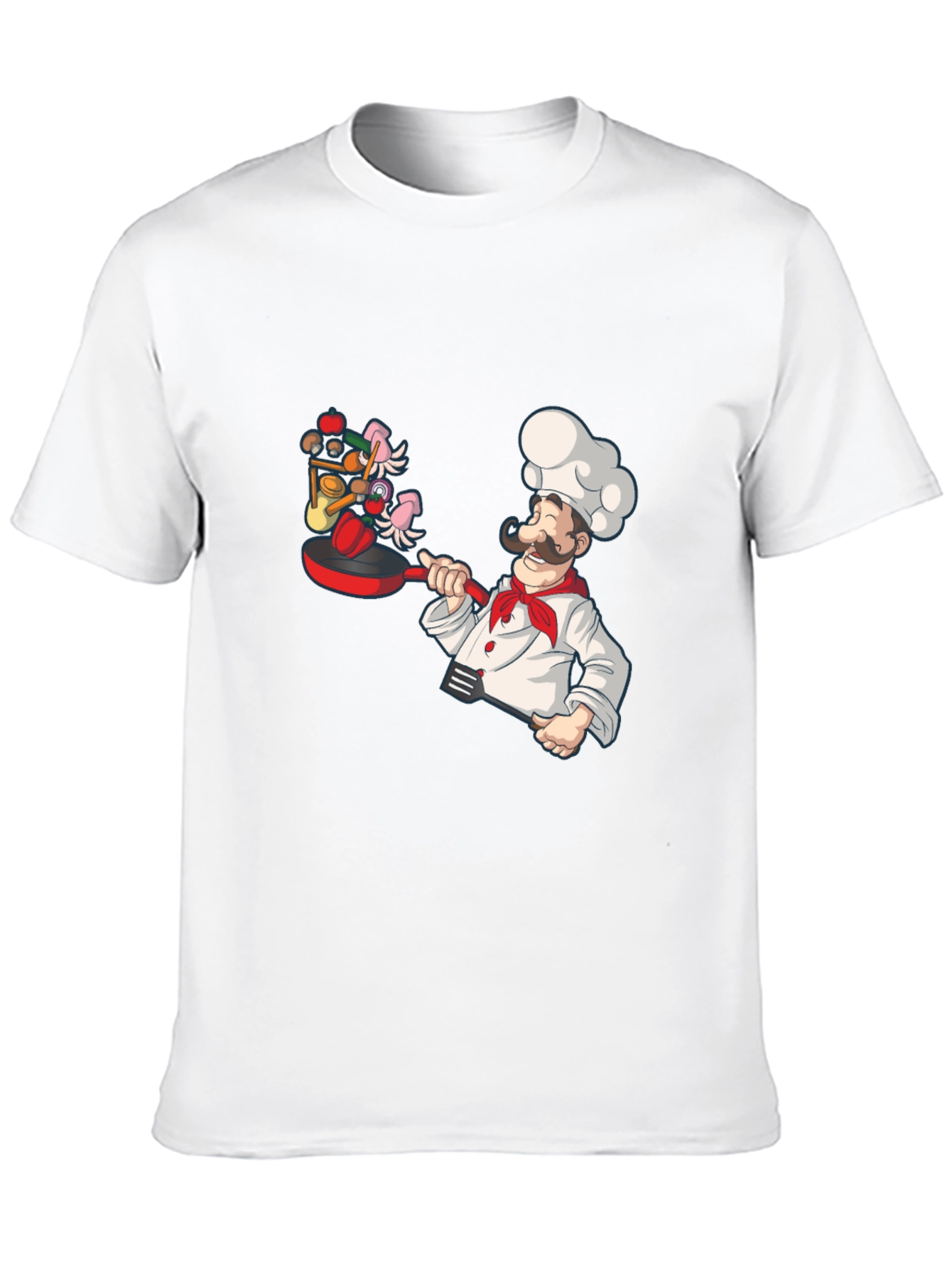 Chef Cooking Graphic T-Shirt Novelty Tee