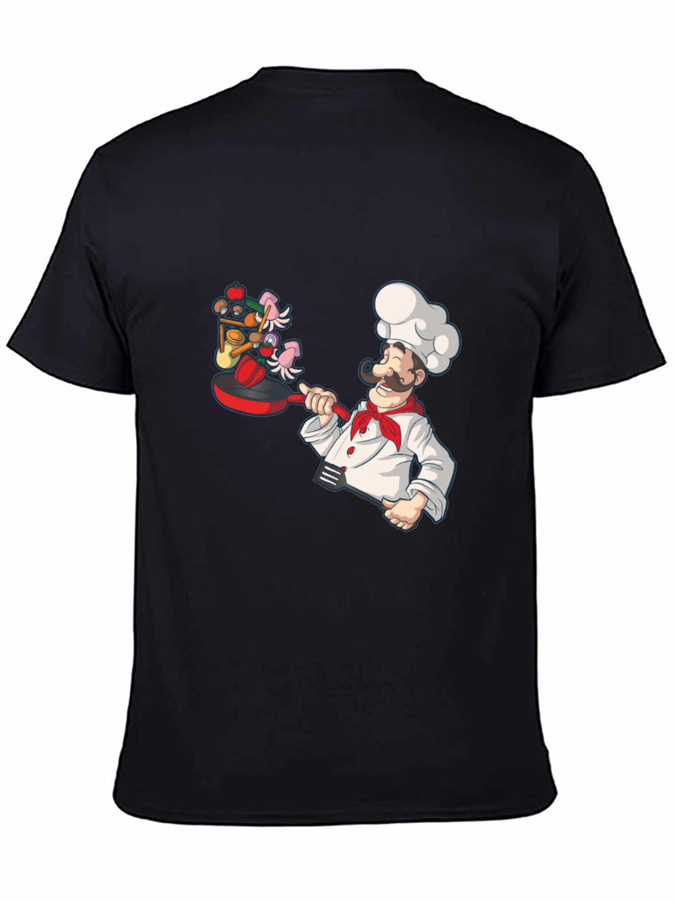 Chef Cooking Graphic T-Shirt Novelty Tee
