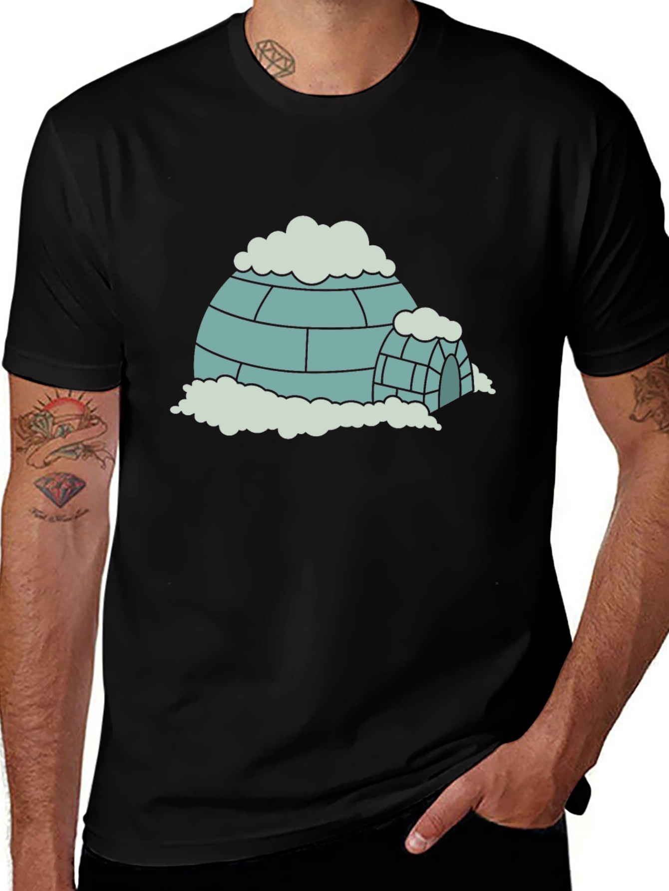 Igloo Graphic Tee - Arctic Adventure Style