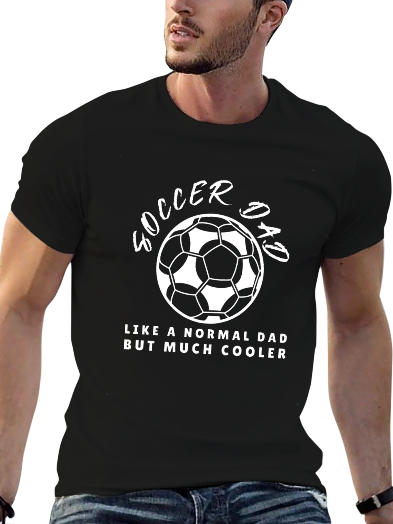 Soccer Dad Graphic T-Shirt - Cool Dad Tee