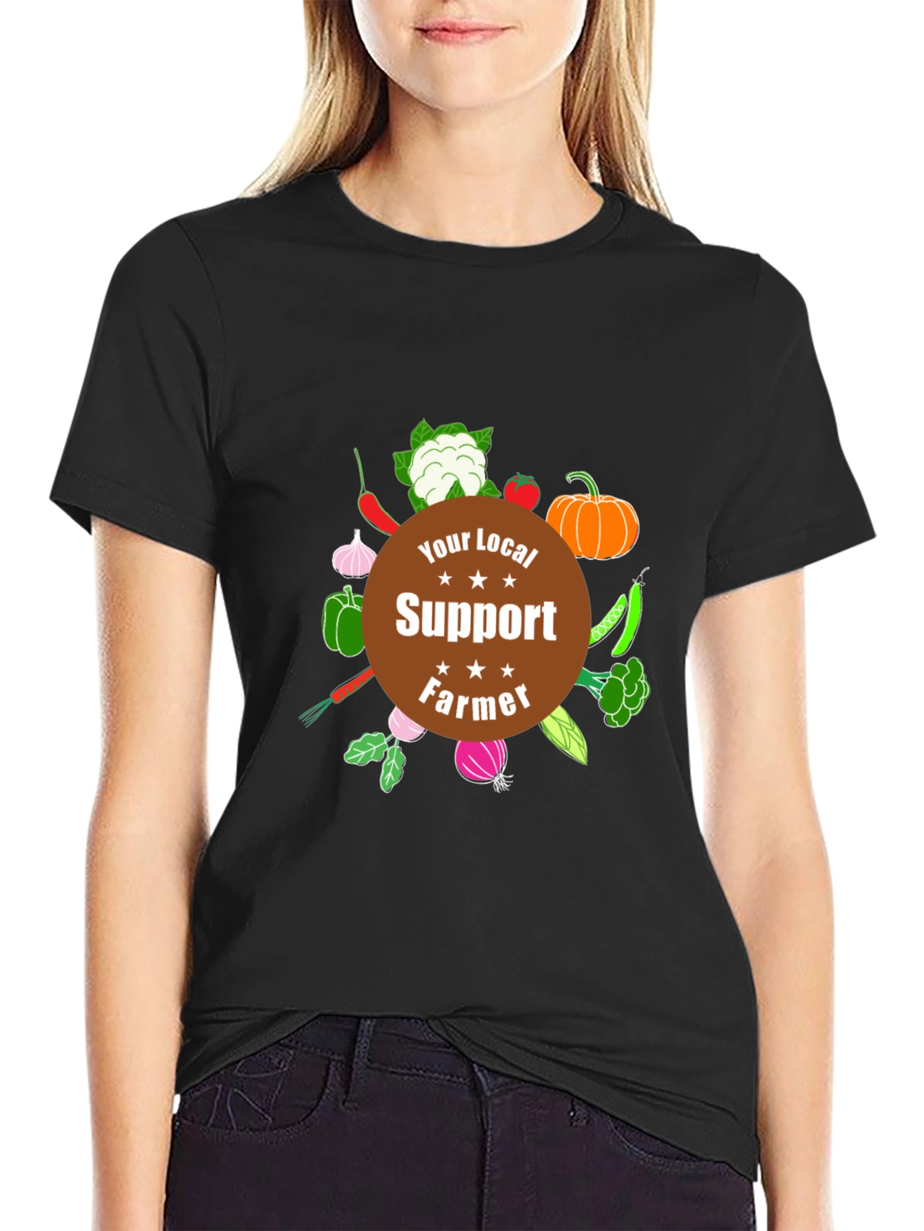 Support Local Farmer Graphic Tee