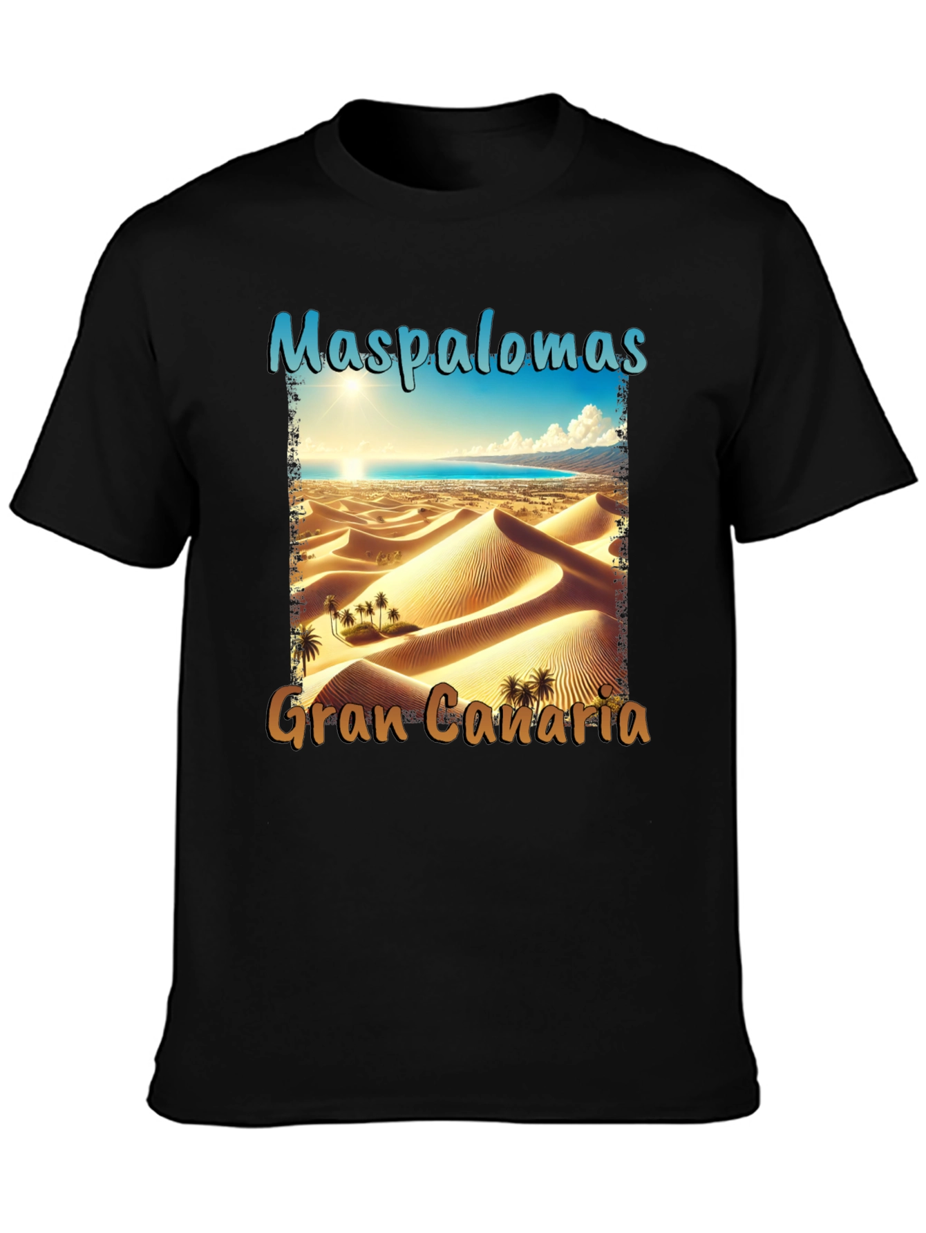 Maspalomas Gran Canaria T-Shirt: Desert Island Style
