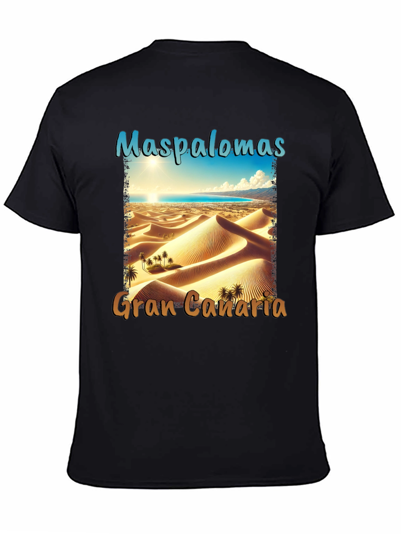 Maspalomas Gran Canaria T-Shirt: Desert Island Style