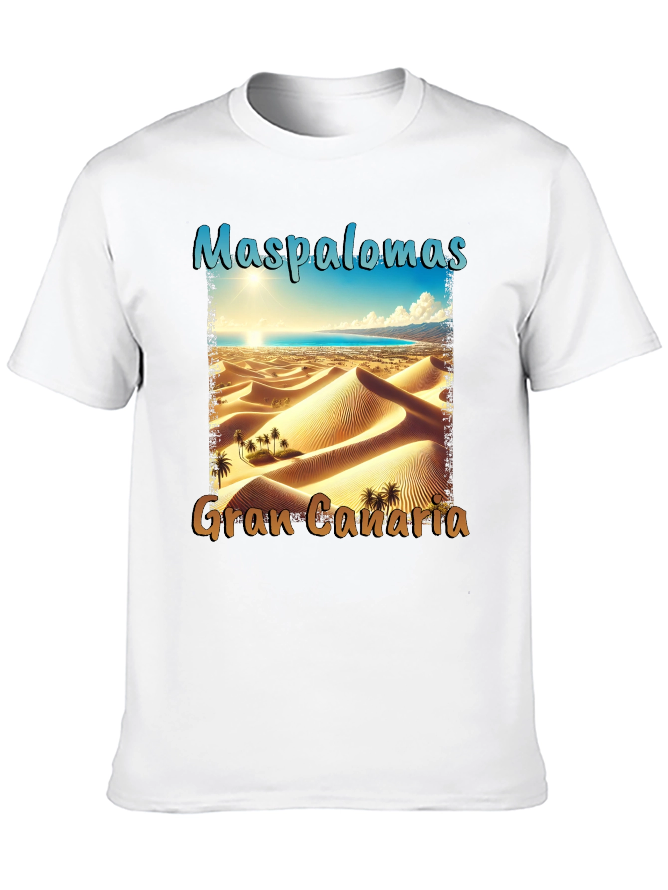 Maspalomas Gran Canaria T-Shirt: Desert Island Style