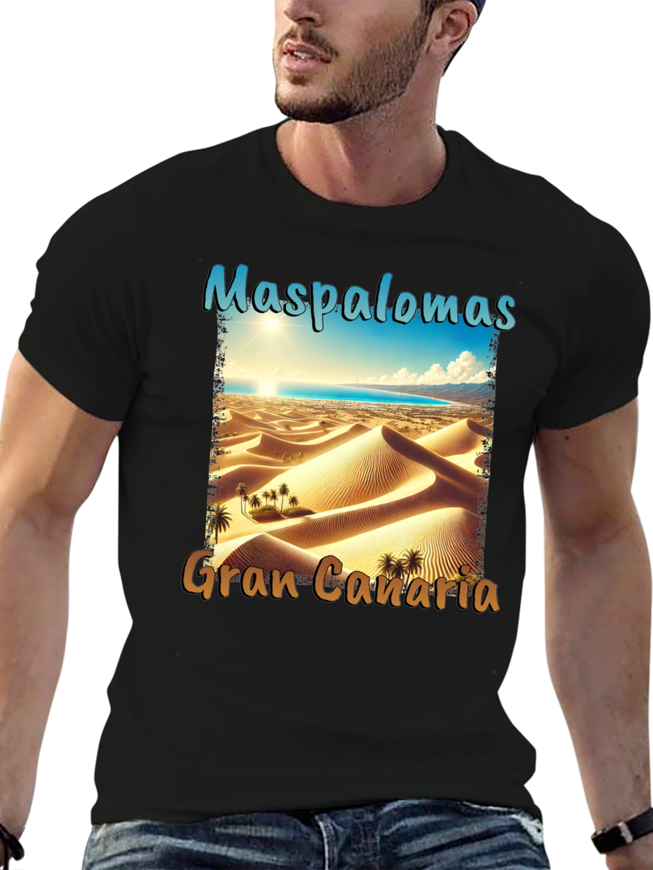 Maspalomas Gran Canaria T-Shirt: Desert Island Style
