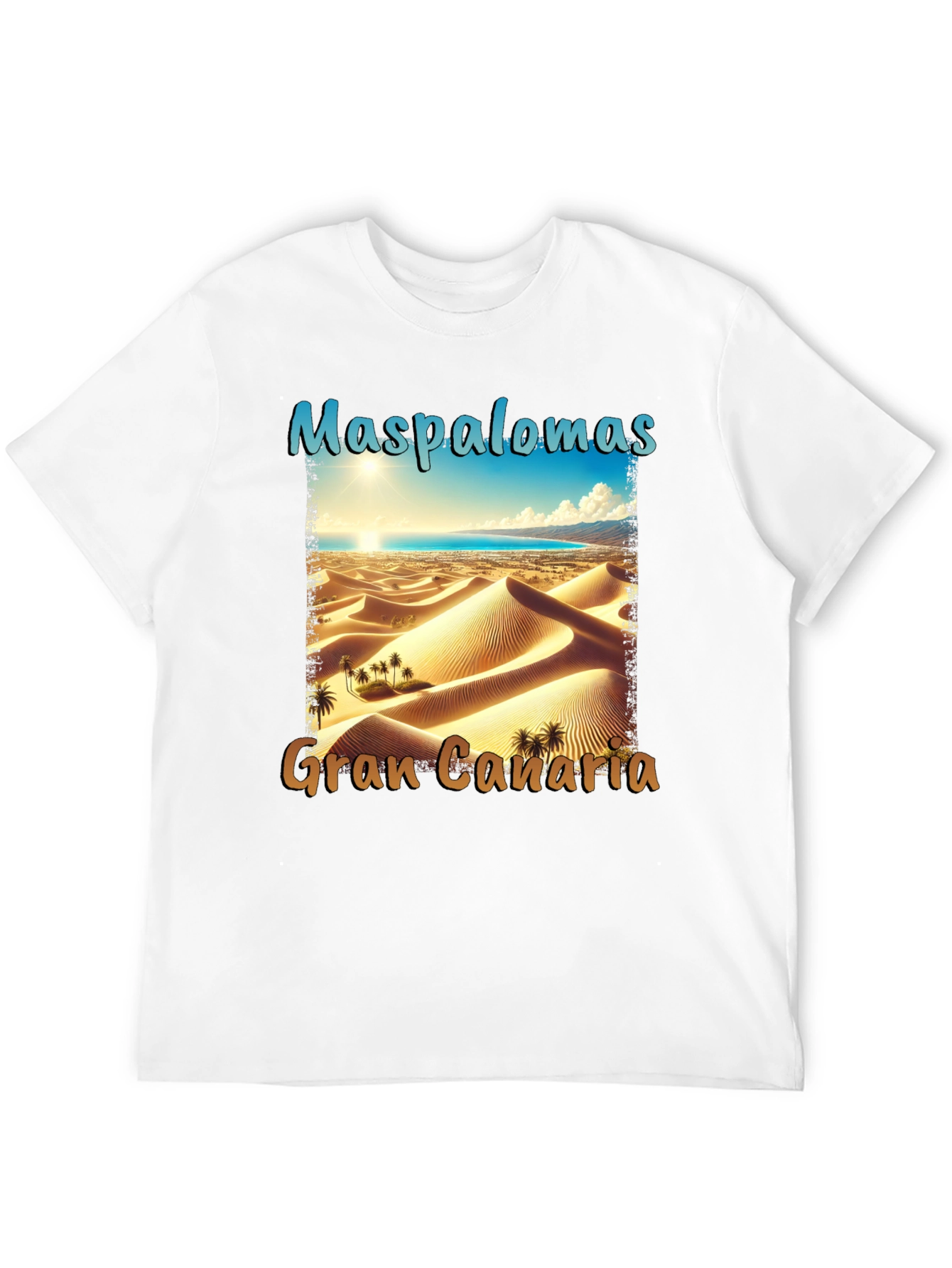 Maspalomas Gran Canaria T-Shirt: Desert Island Style