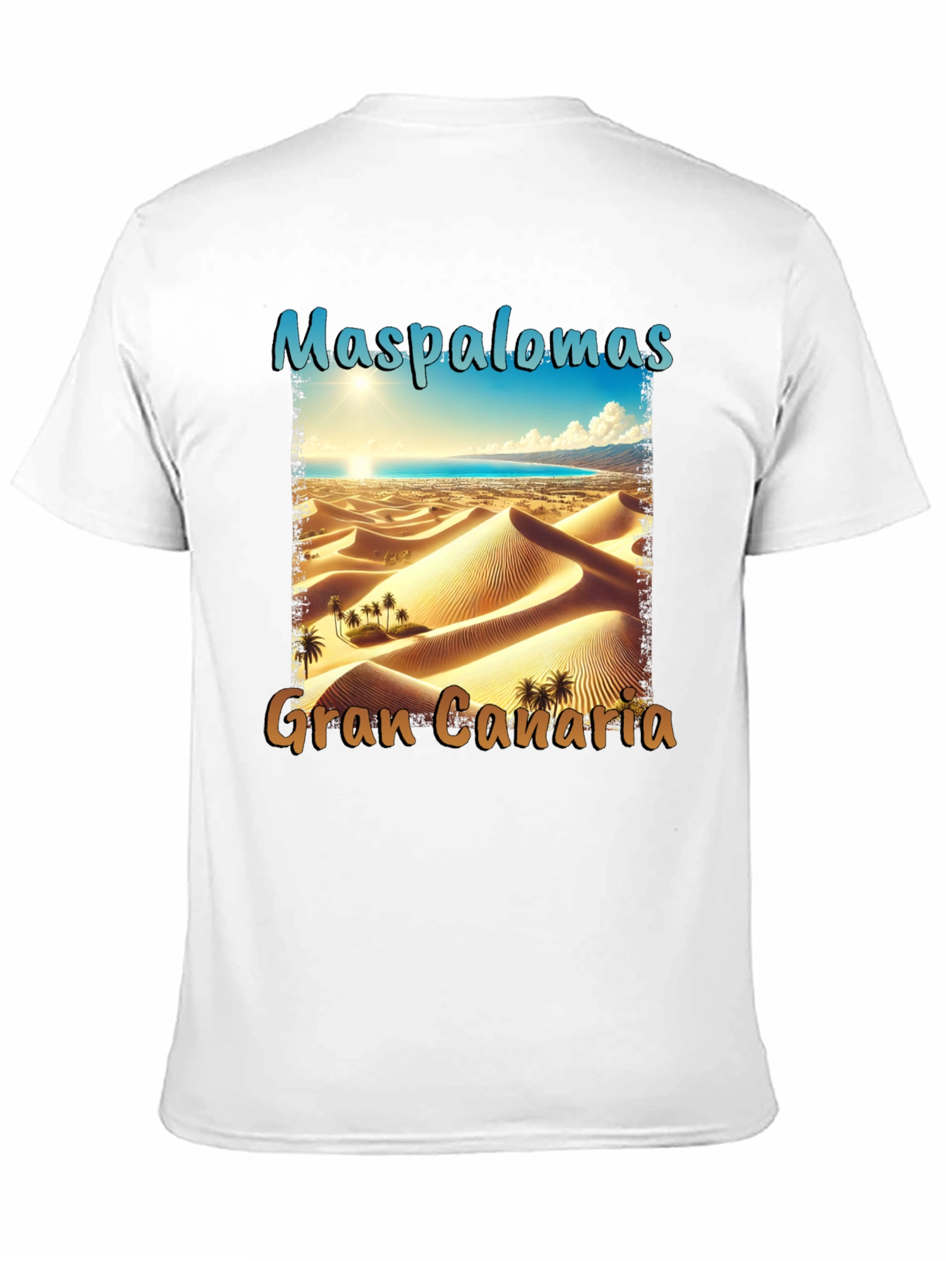 Maspalomas Gran Canaria T-Shirt: Desert Island Style