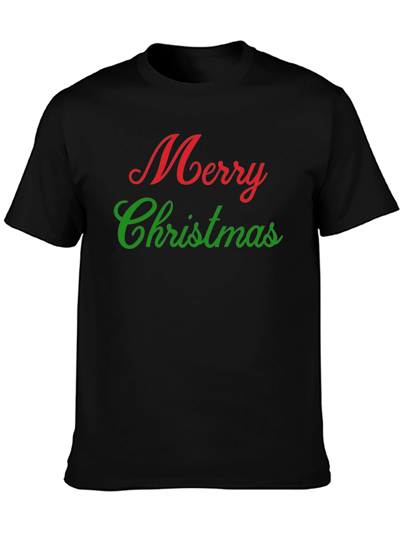 Festive Merry Christmas Graphic T-Shirt