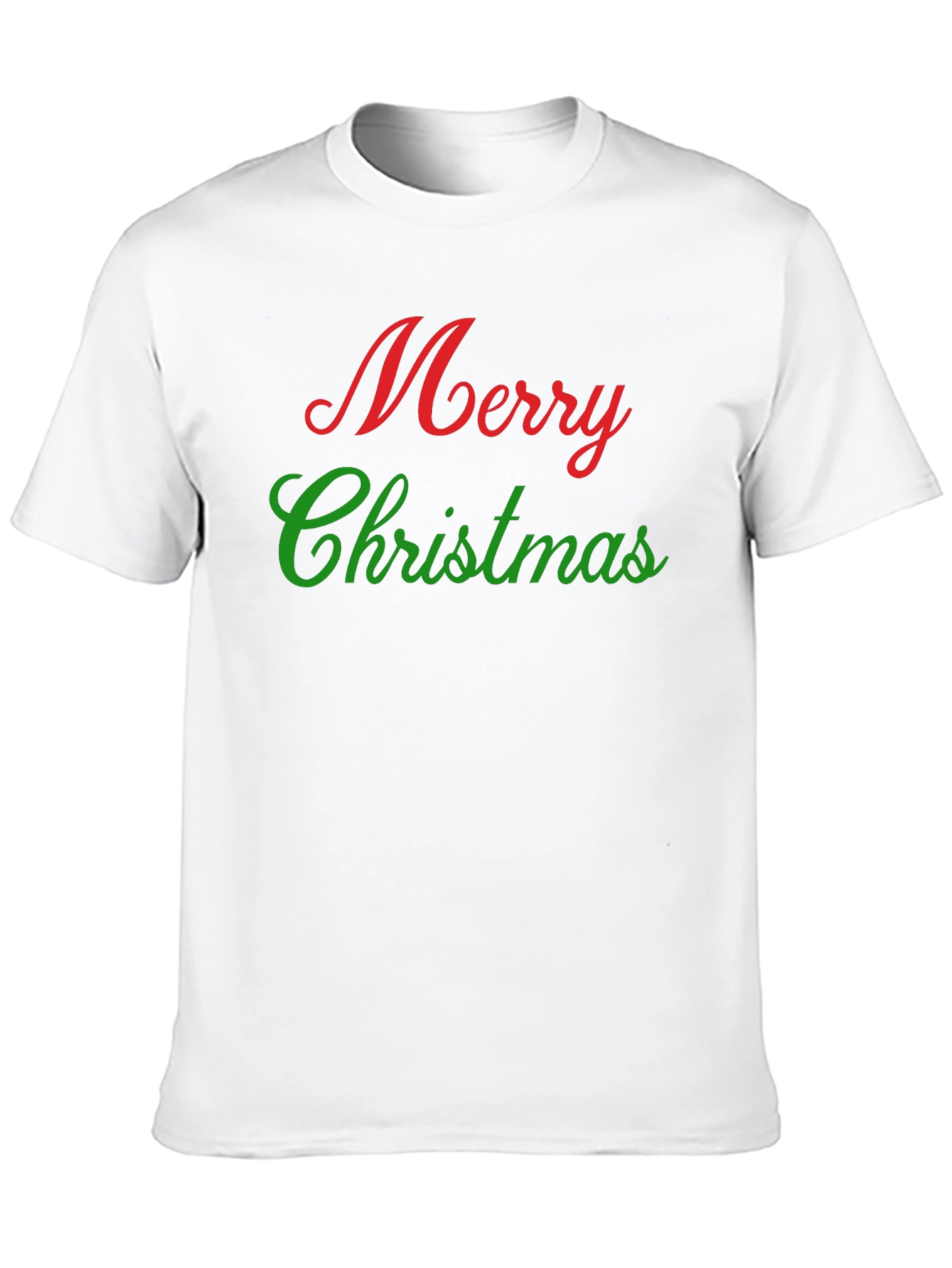 Festive Merry Christmas Graphic T-Shirt