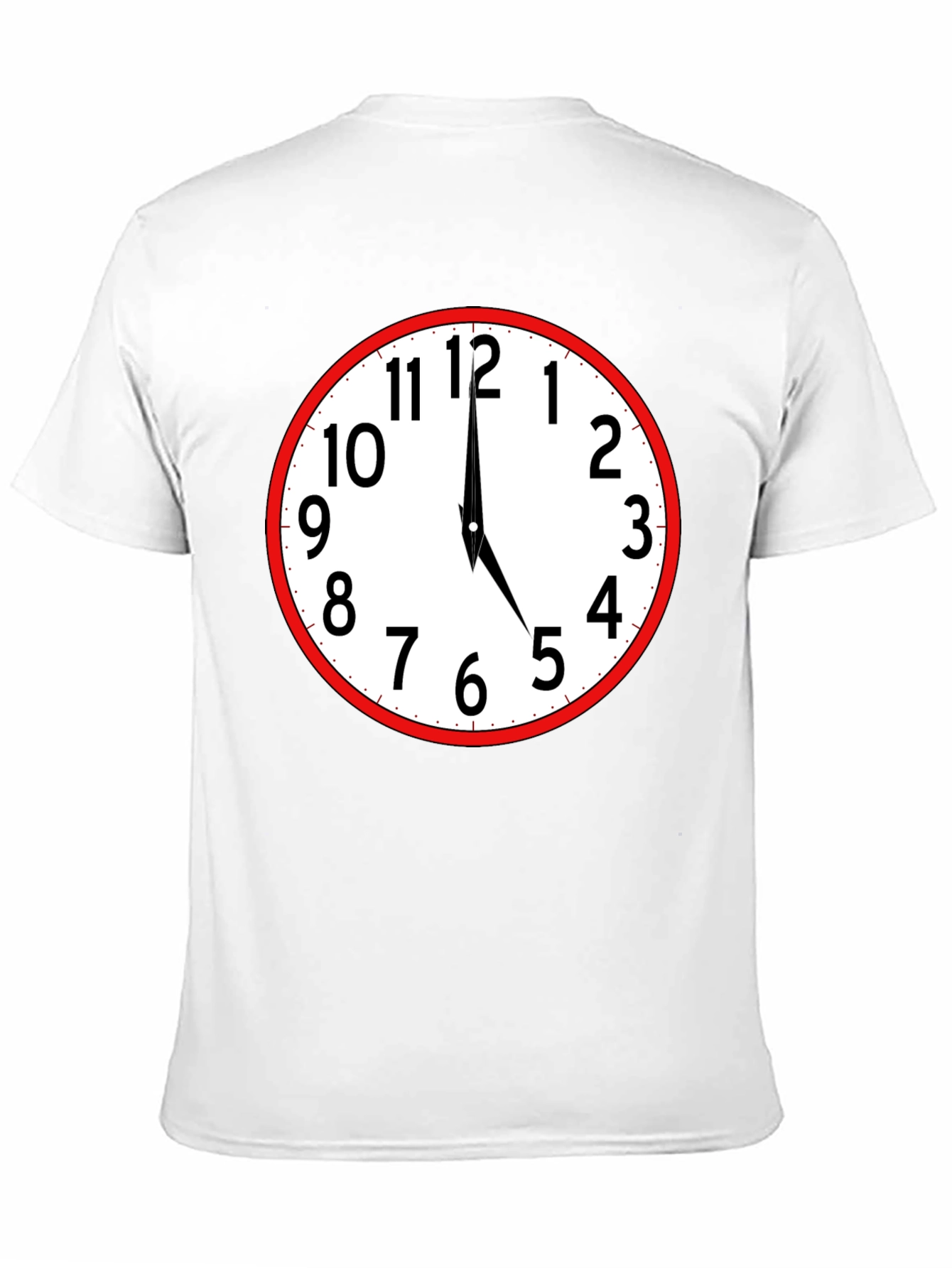 Novelty Clock T-Shirt - Time is Now!