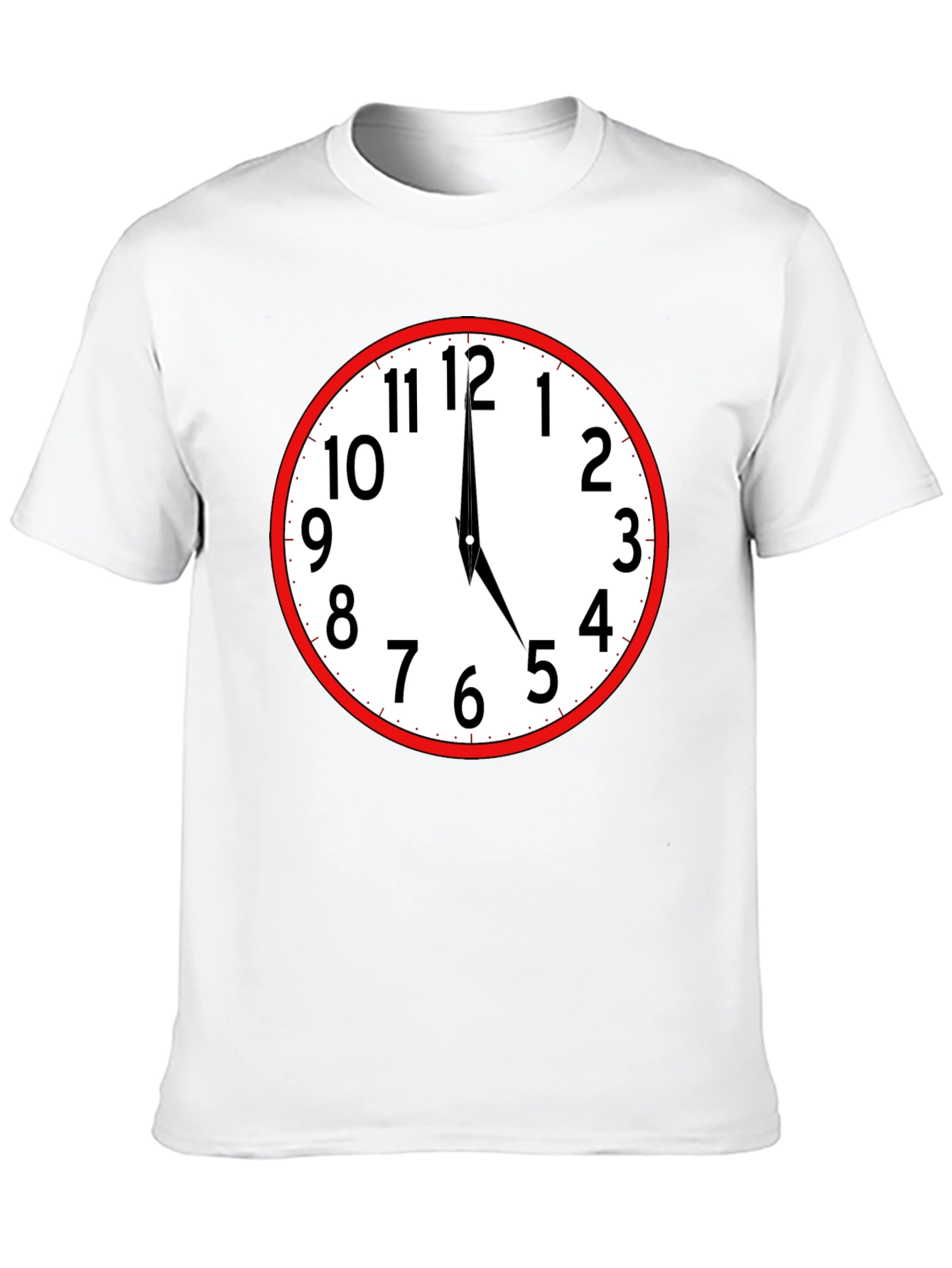 Novelty Clock T-Shirt - Time is Now!