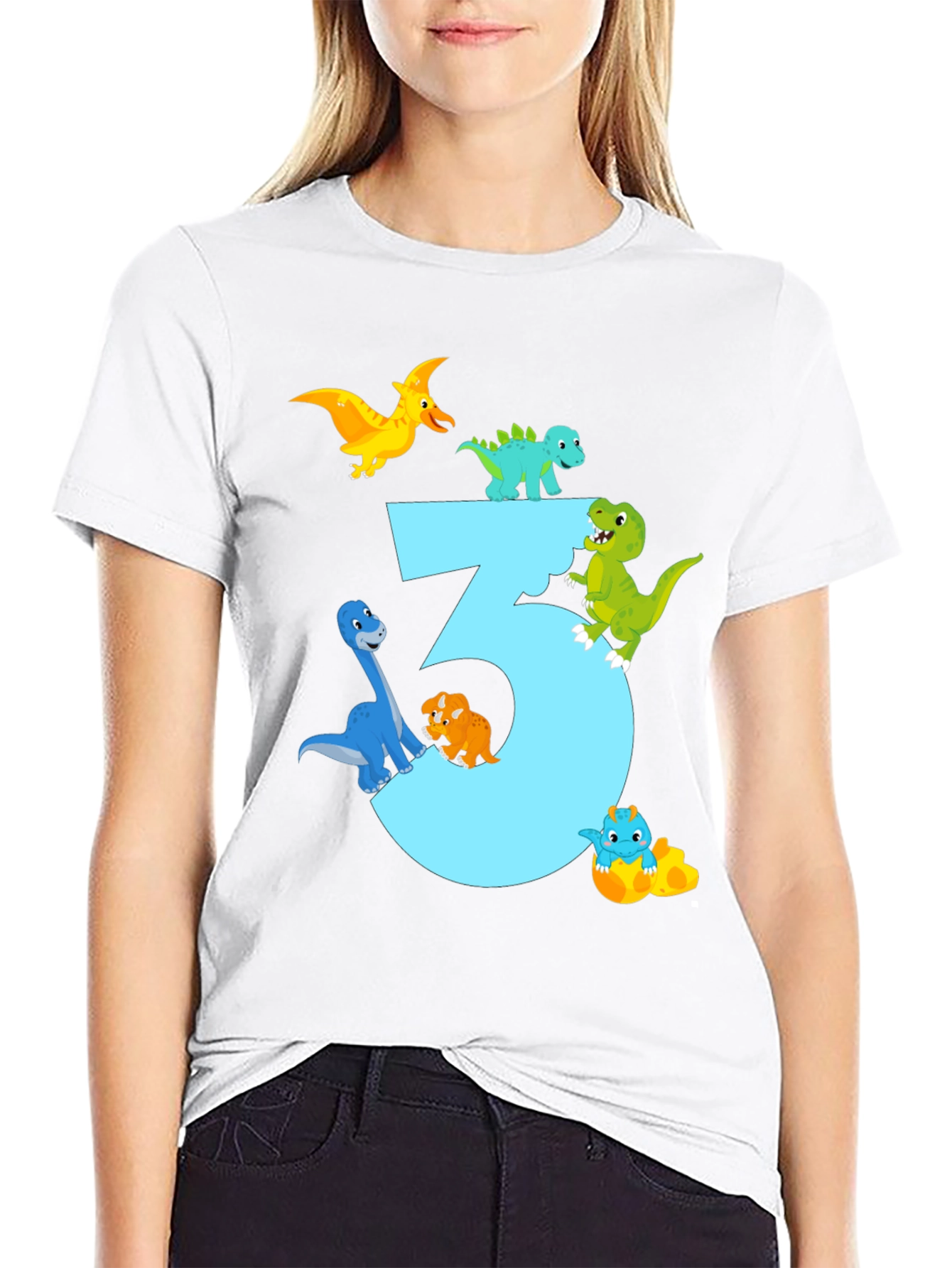 Dinosaur 3rd Birthday Shirt