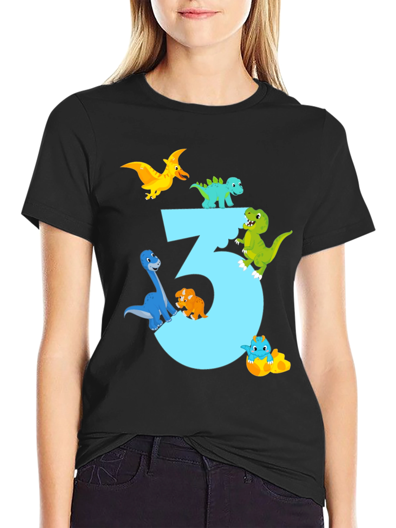Dinosaur 3rd Birthday Shirt