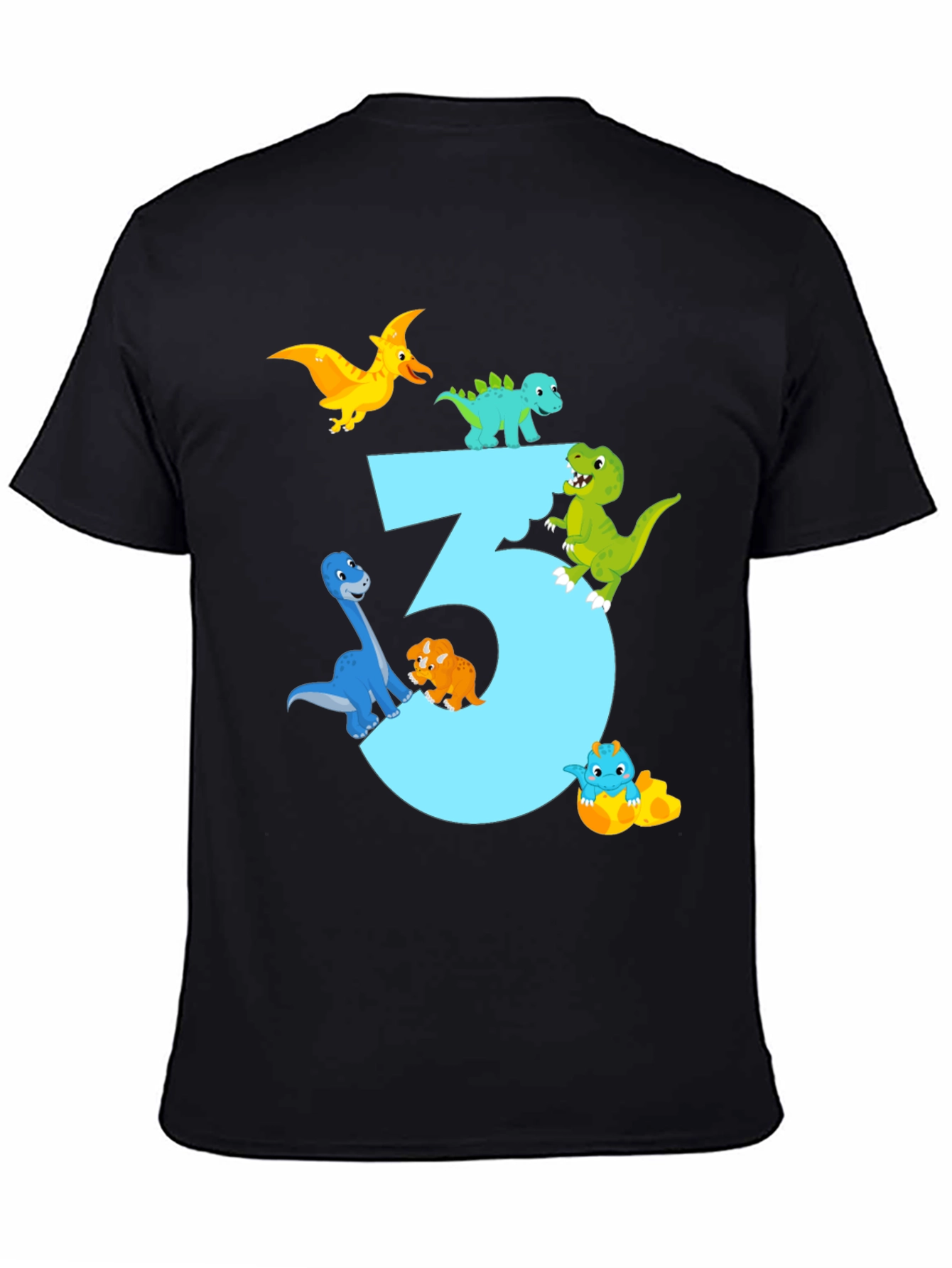 Dinosaur 3rd Birthday Shirt