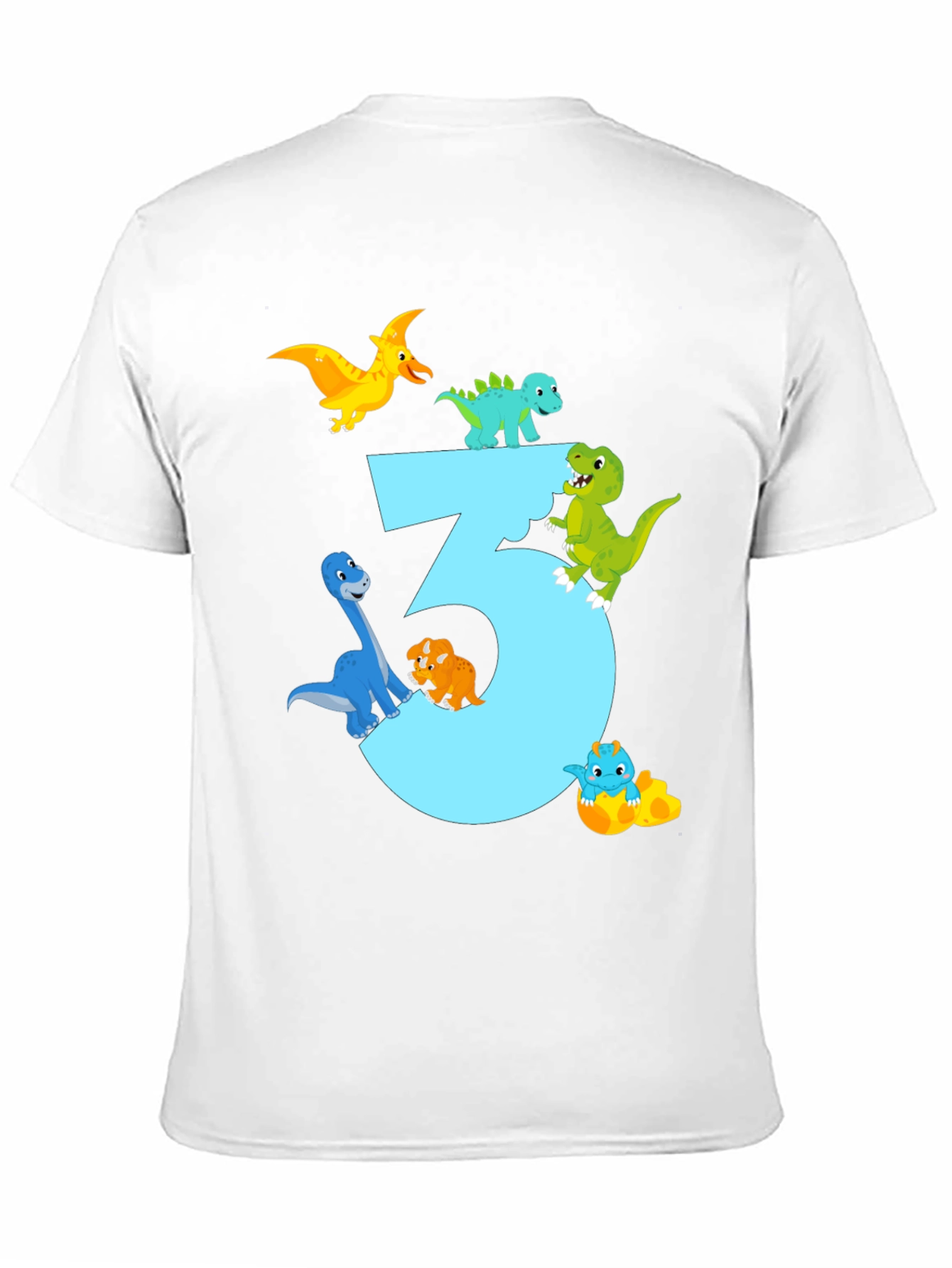 Dinosaur 3rd Birthday Shirt
