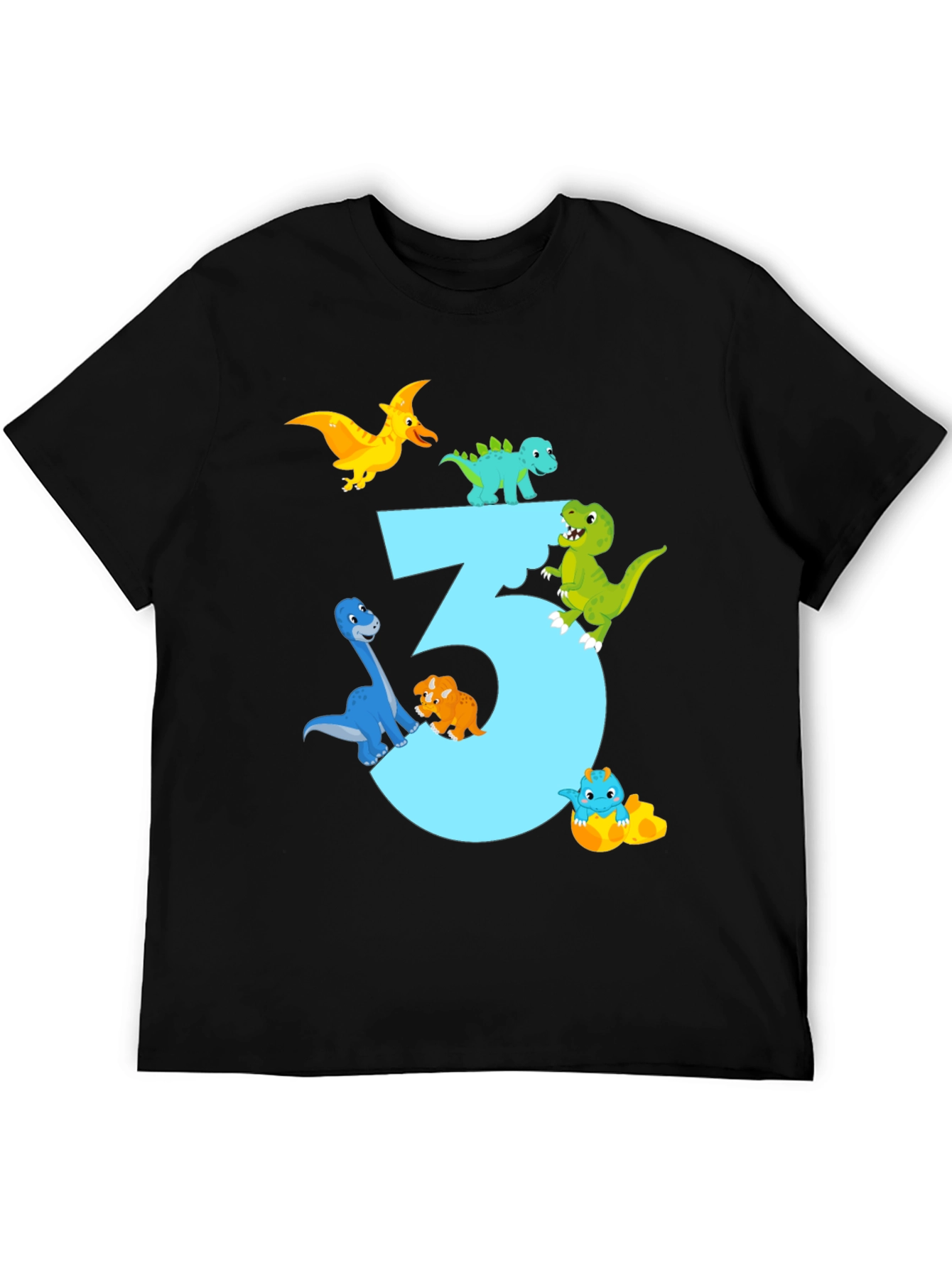 Dinosaur 3rd Birthday Shirt