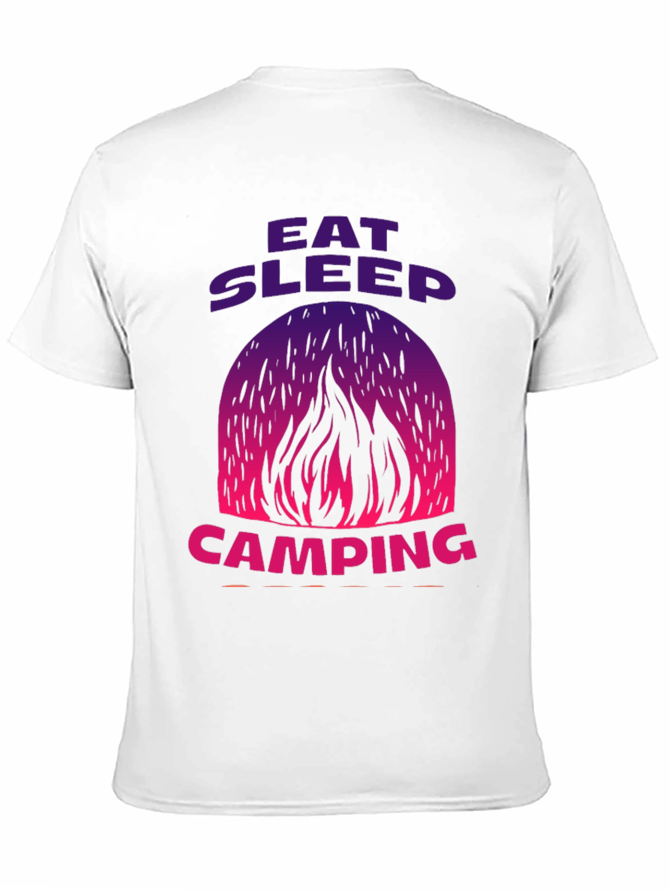 Eat Sleep Camping Graphic T-Shirt