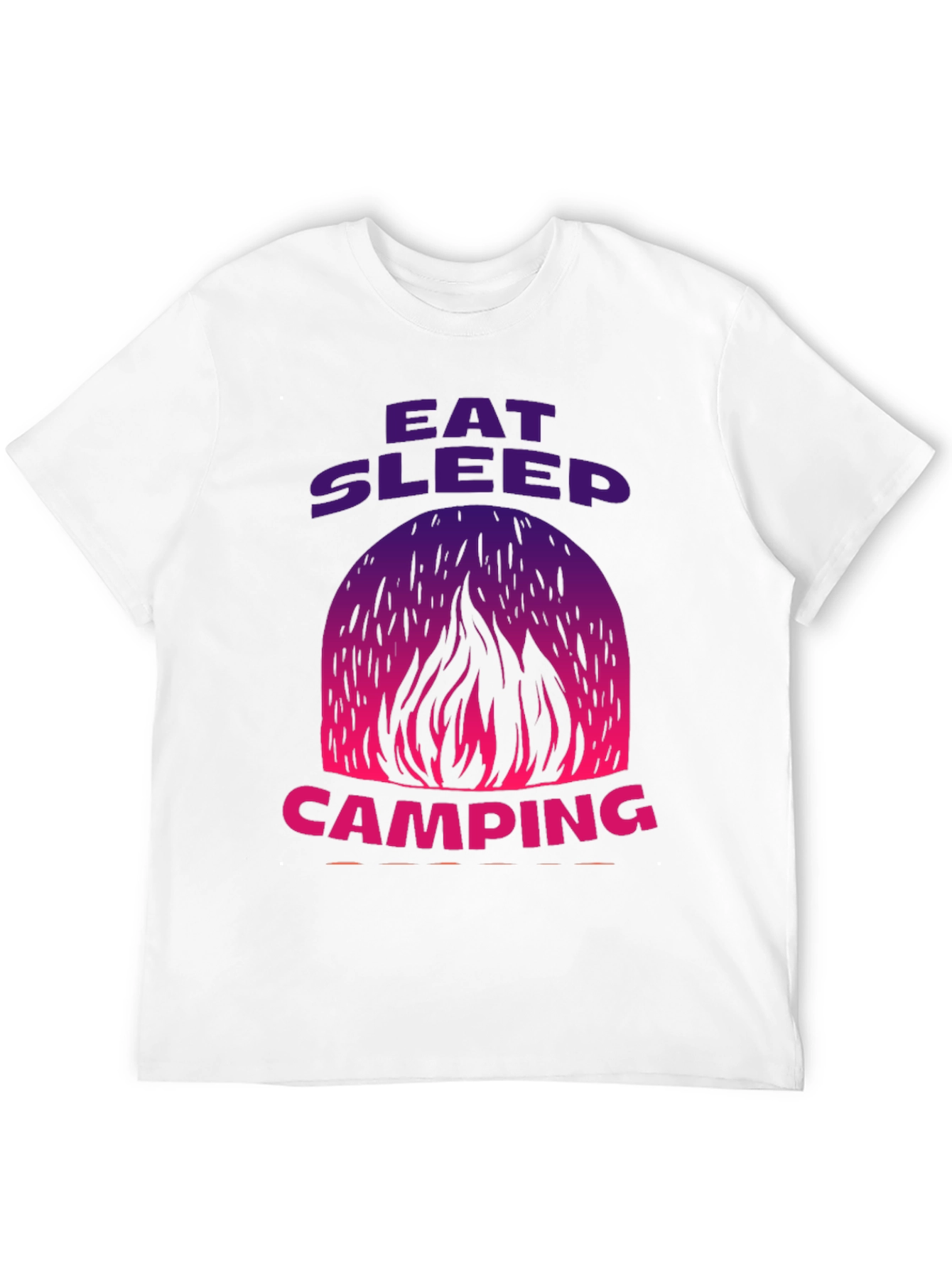 Eat Sleep Camping Graphic T-Shirt