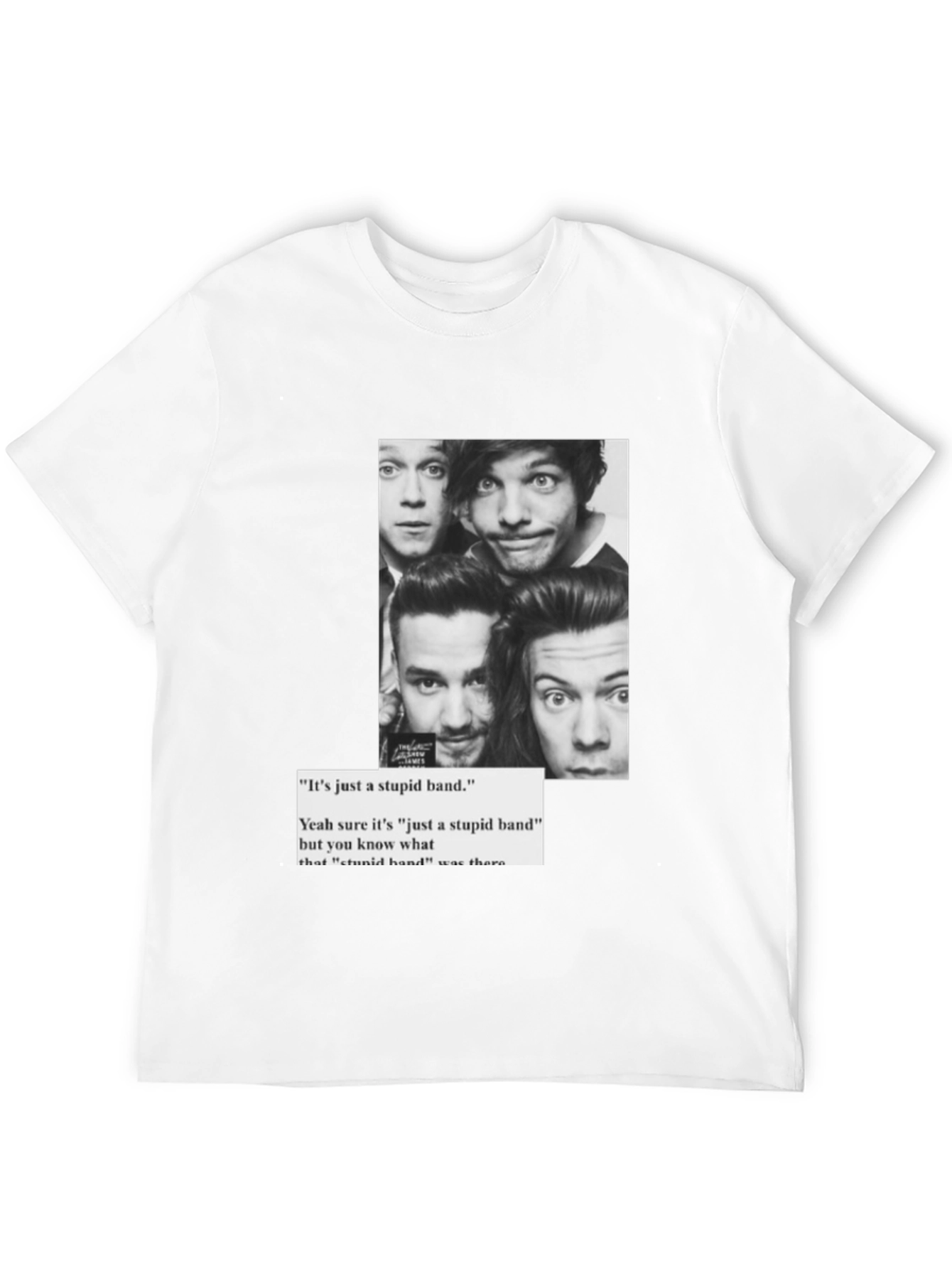 One Direction Graphic Tee Black