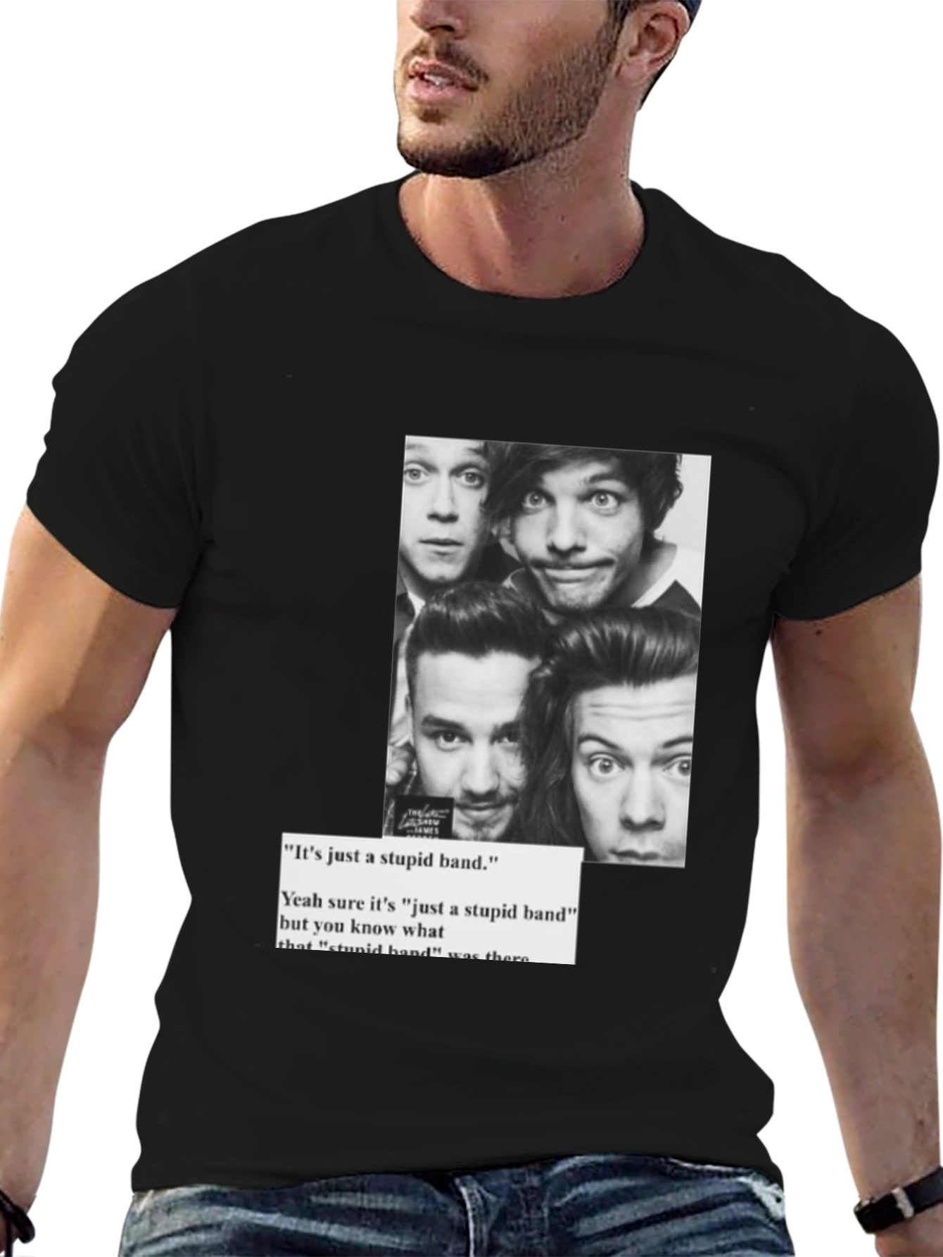 One Direction Graphic Tee Black