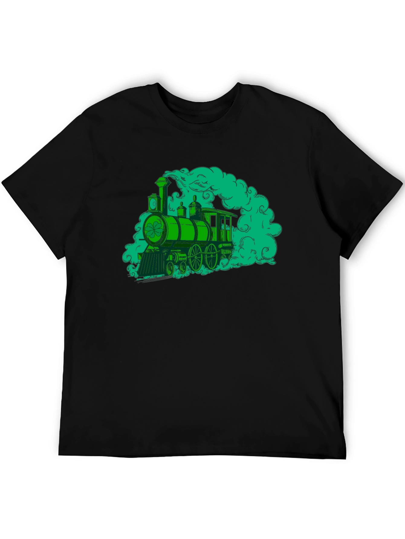 Green Steam Train T-Shirt