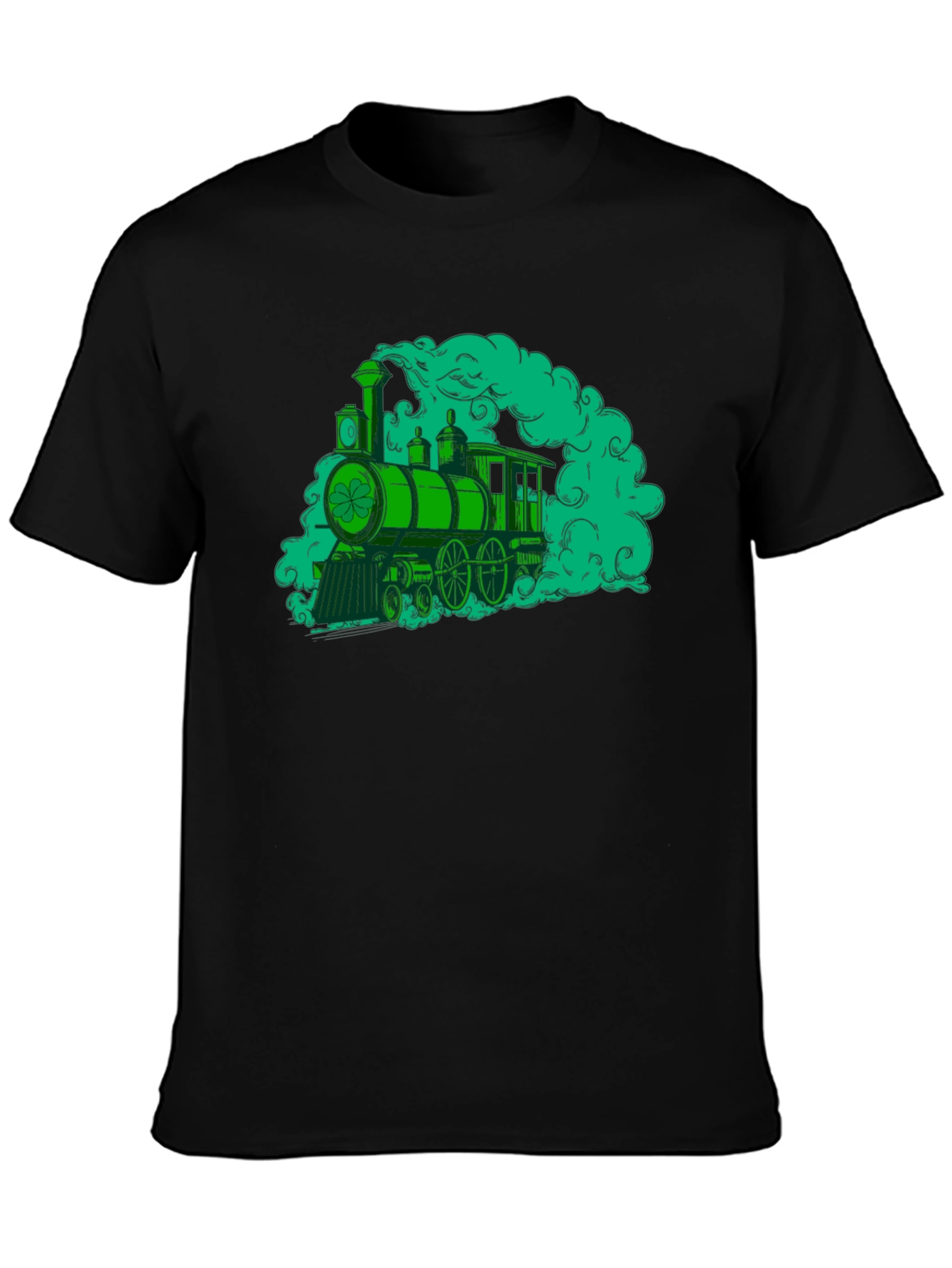 Green Steam Train T-Shirt