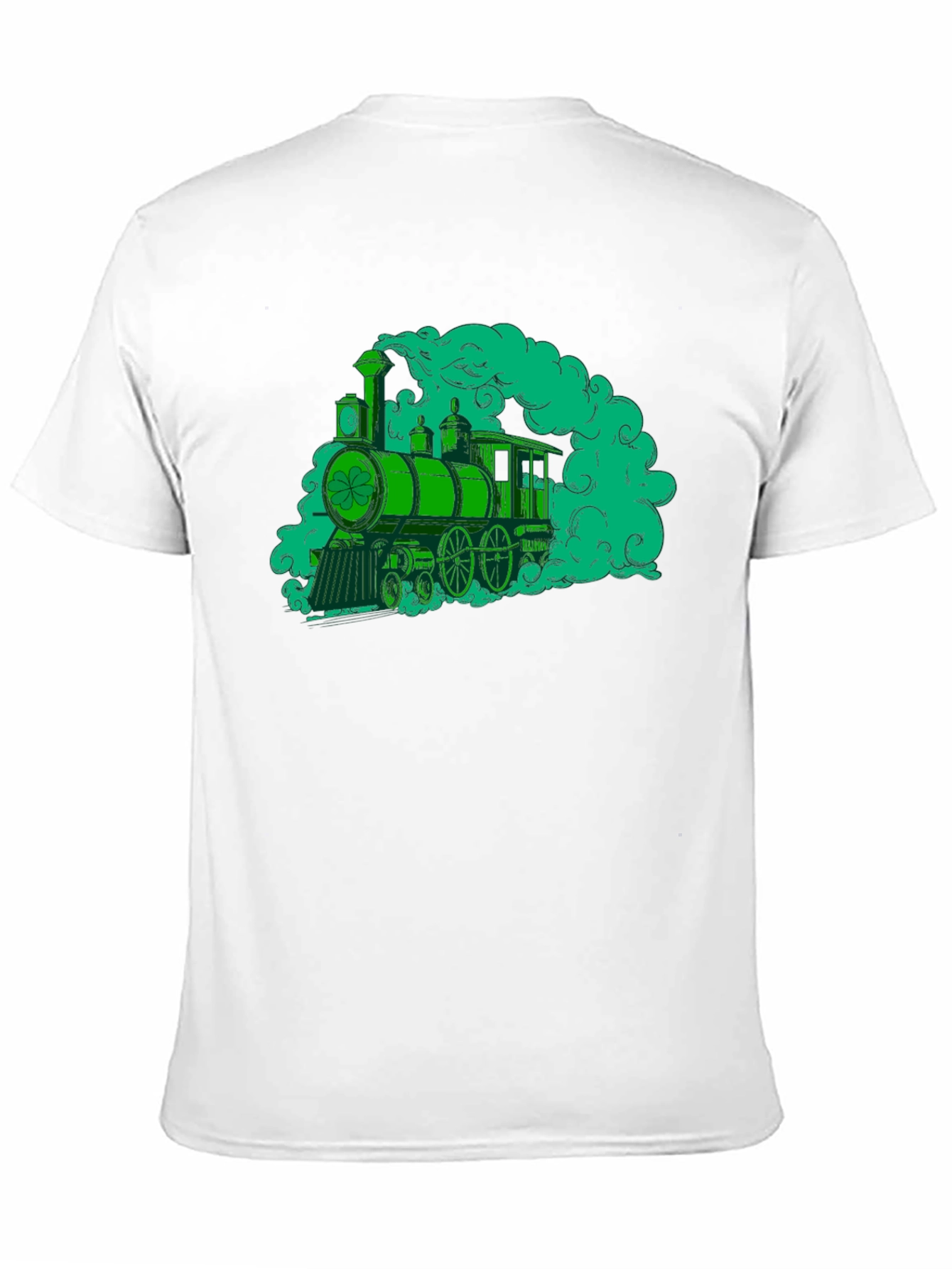 Green Steam Train T-Shirt