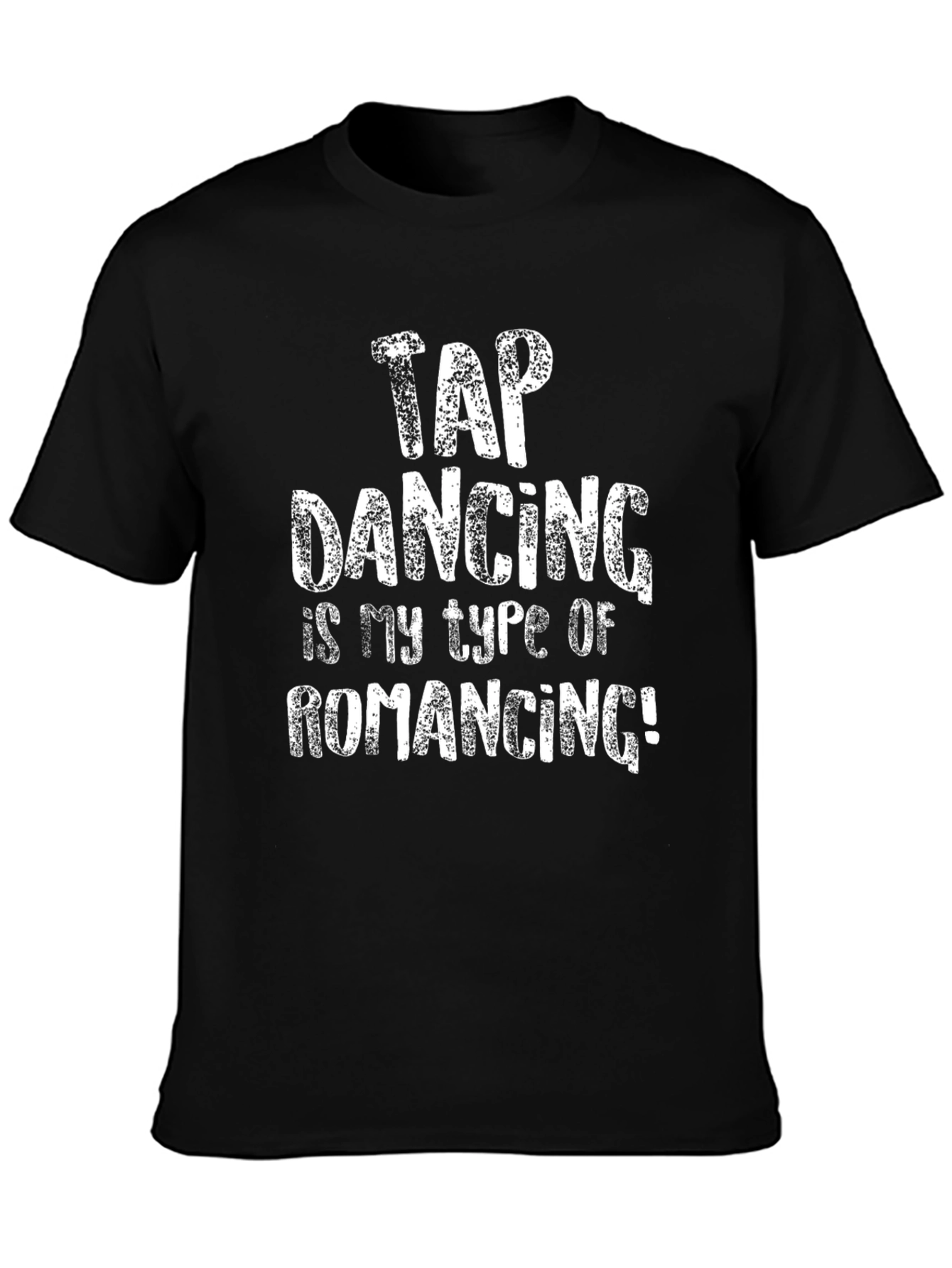 Tap Dancing Romancing Graphic Tee - Novelty T-Shirt